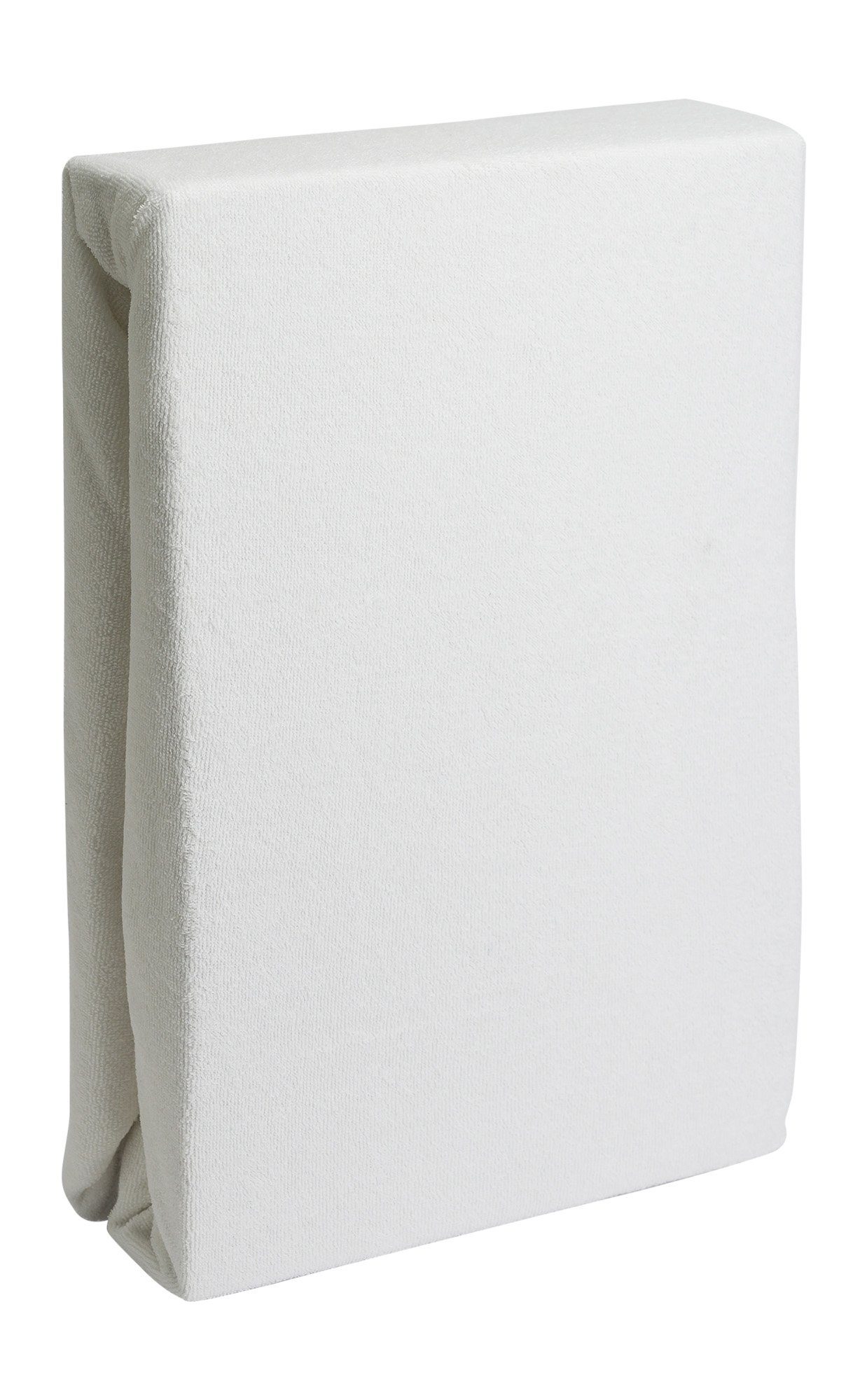 Hometex Premium Textiles Spannbettlaken aus Frottier Stoff bis 23 cm Steghöhe, Frottee, Gummizug: Rundumgummizug, Kuschelig warm und extra weich, ideal für die  – Bild 3 von 5