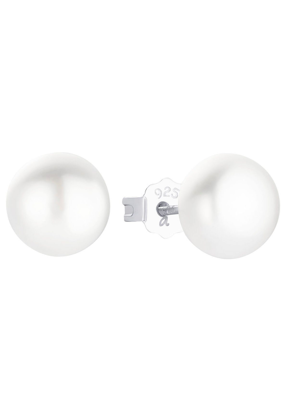 Amor Paar Ohrstecker, mit Süßwasserzuchtperle