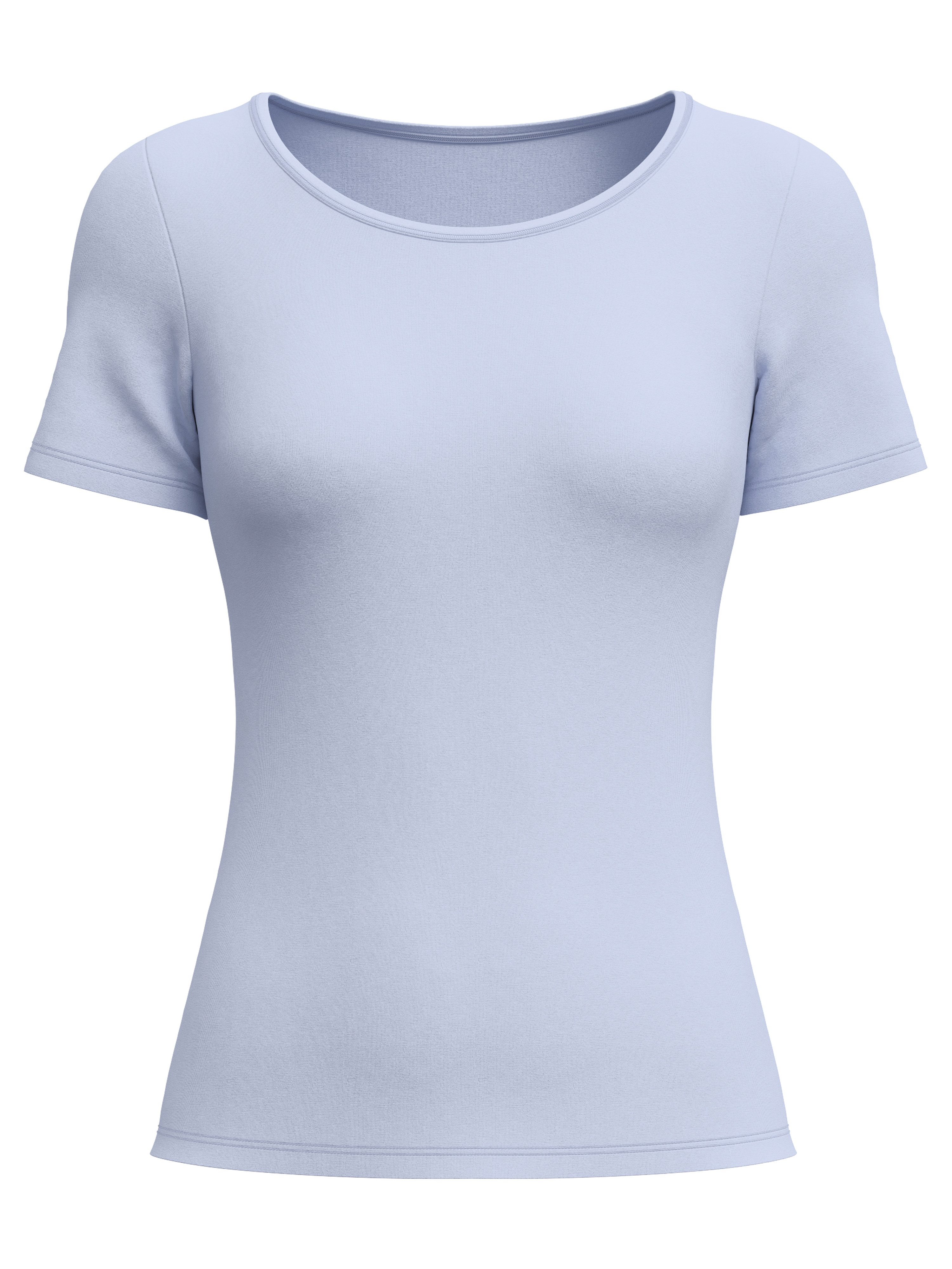 CALIDA Unterziehshirt Natural Comfort mit Rundhals und reduzierter Pillingbildung
