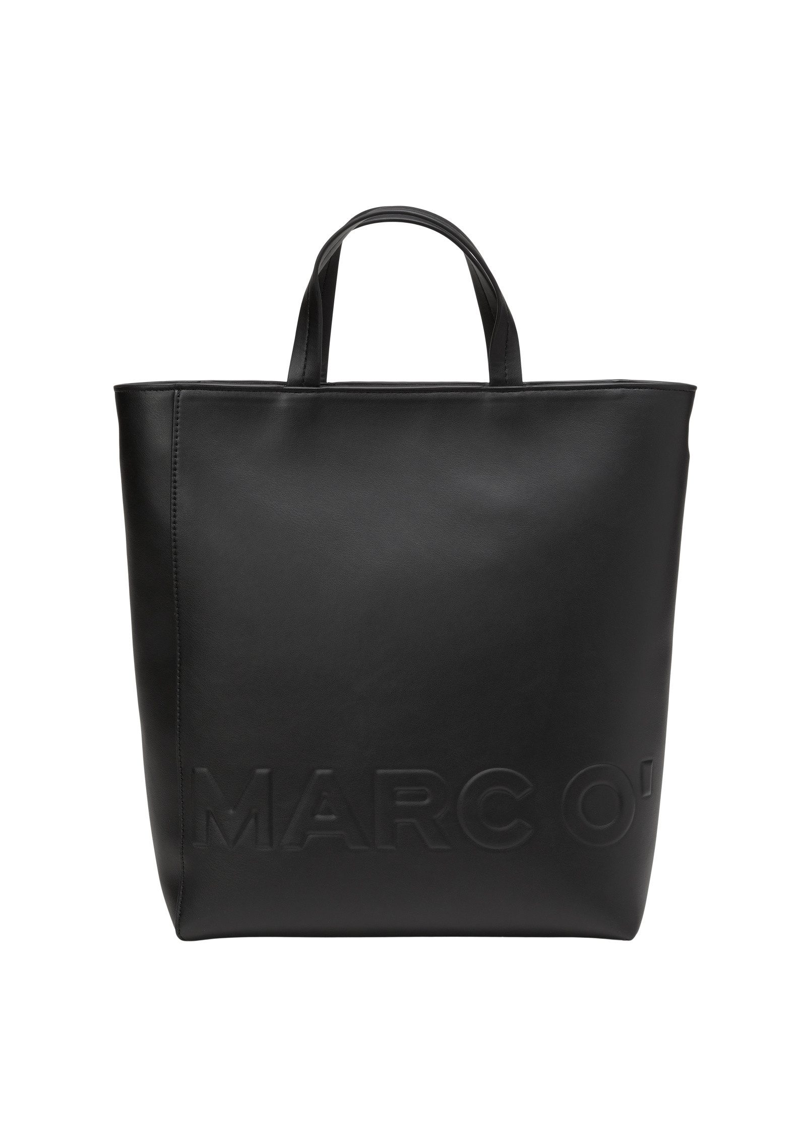 Shopper aus einer Lederalternative aus recyceltem Polyester