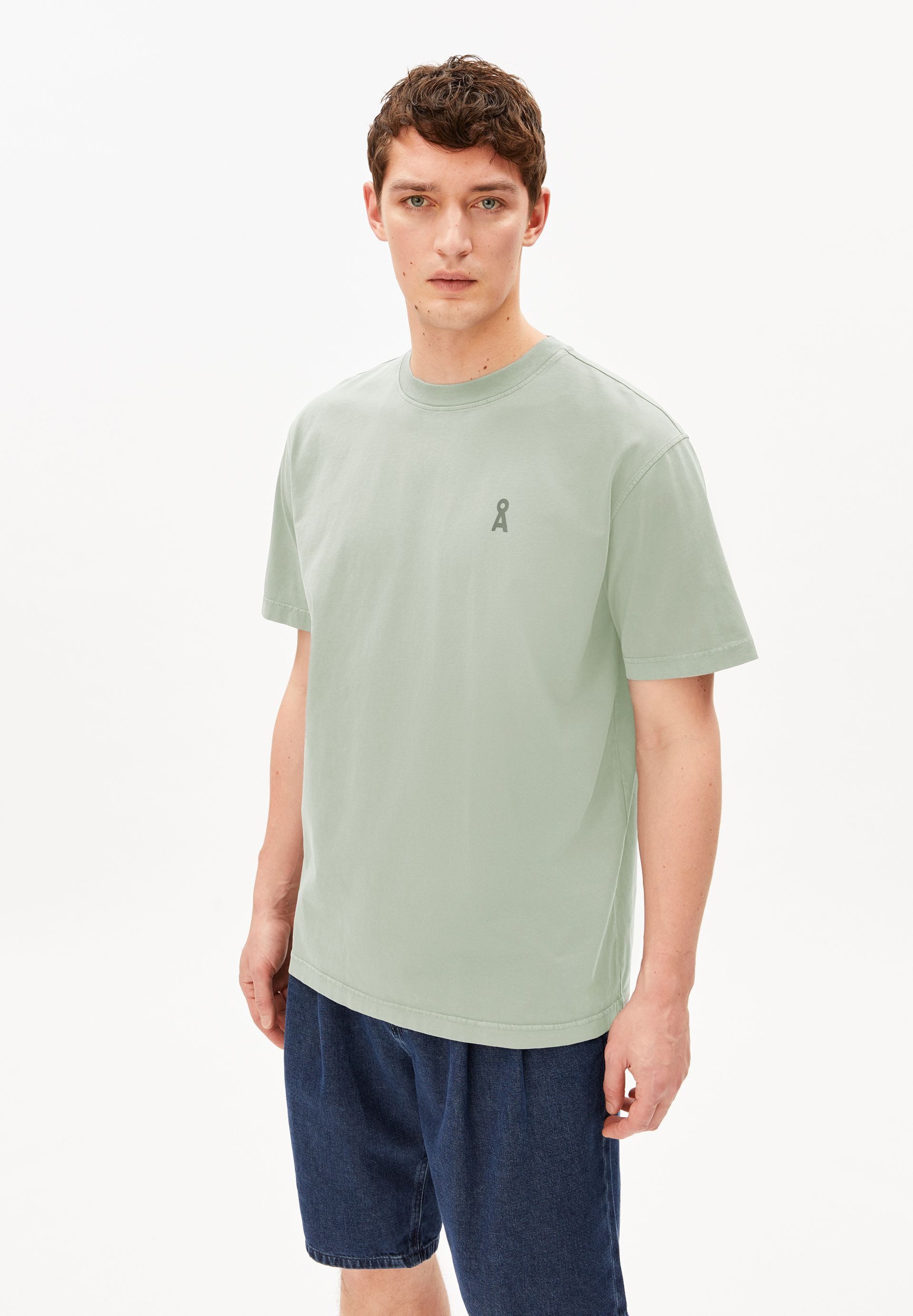 Print-Shirt ICONIC Å MAARKOS T-Shirt aus Bio-Baumwolle