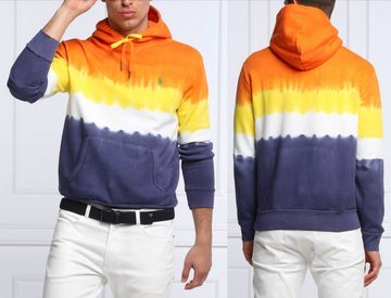 Ralph Lauren Sweatshirt POLO RALPH LAUREN Tie-dye Stripe Hoodie Sweater Kapuzen Sweatshirt Pul