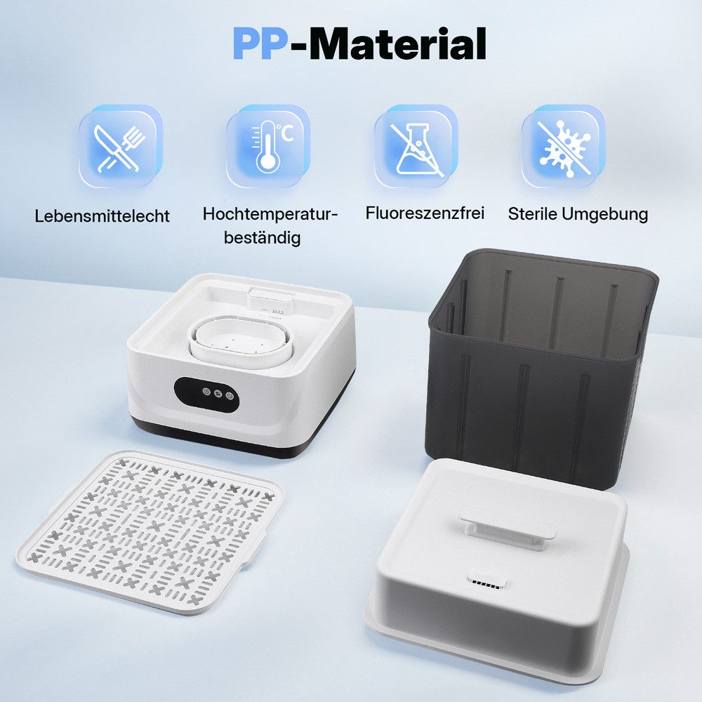 i@home Dampfsterilisator Babyflaschen-Sterilisator für zuhause, 360° Heißluft (60-90 Min), LCD-Touch, 9 Flaschen Kapazität, 3-in-1 Flaschensterilisator mit Trockner & Wärmer