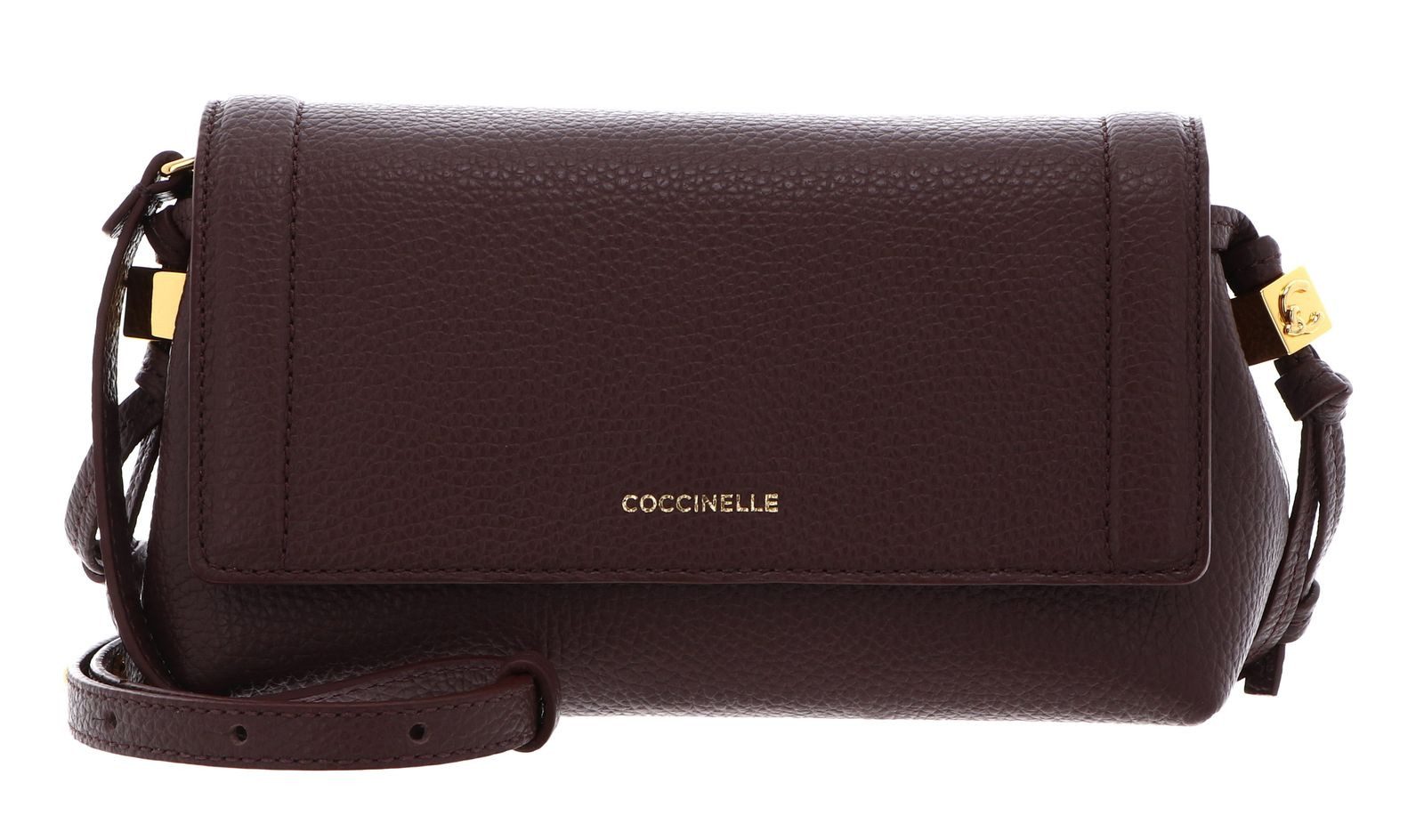 COCCINELLE Umhängetasche Mini Bag Grained Leather, aus echtem Rindsleder