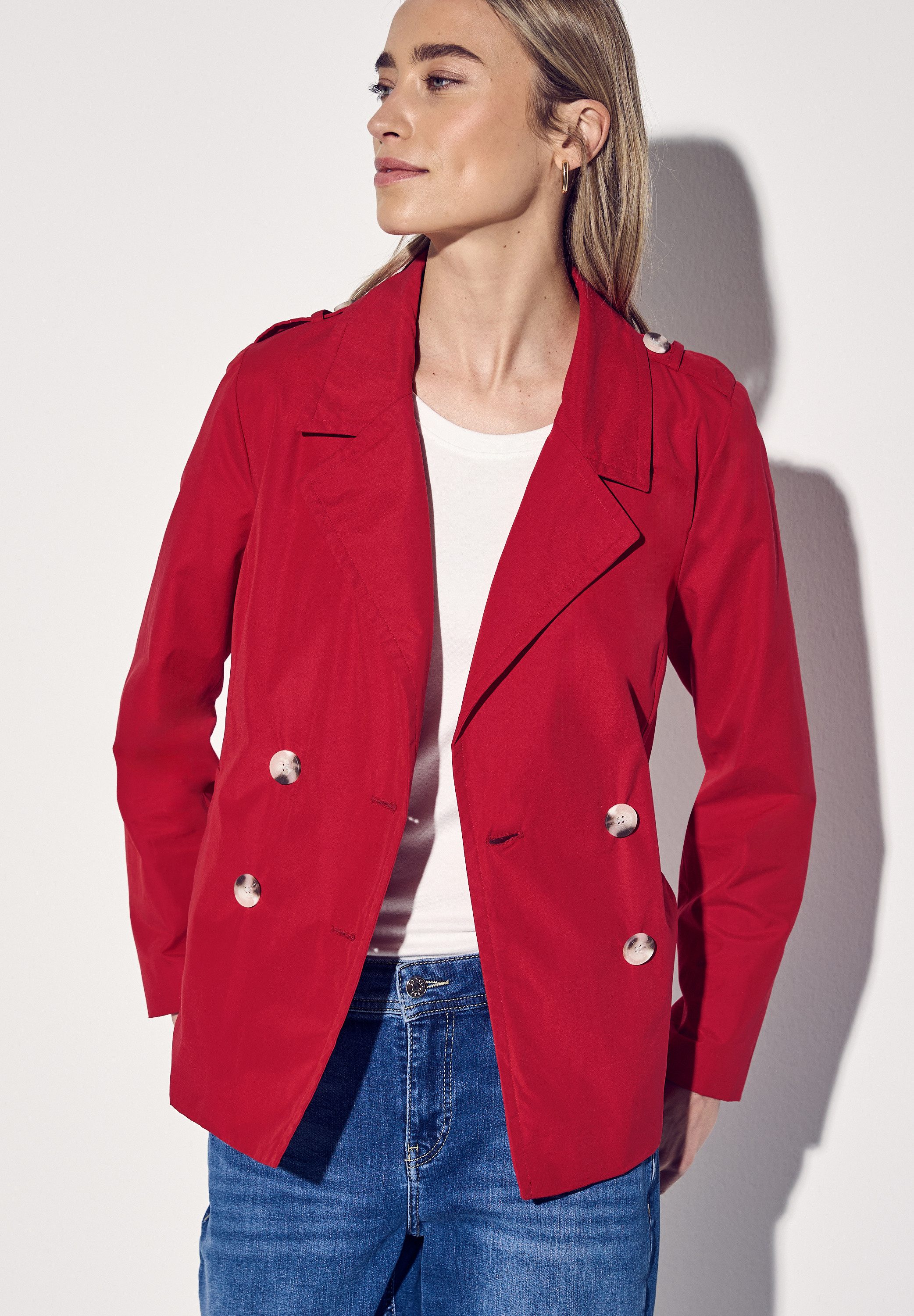 STREET ONE Kurzjacke mit Reverskragen