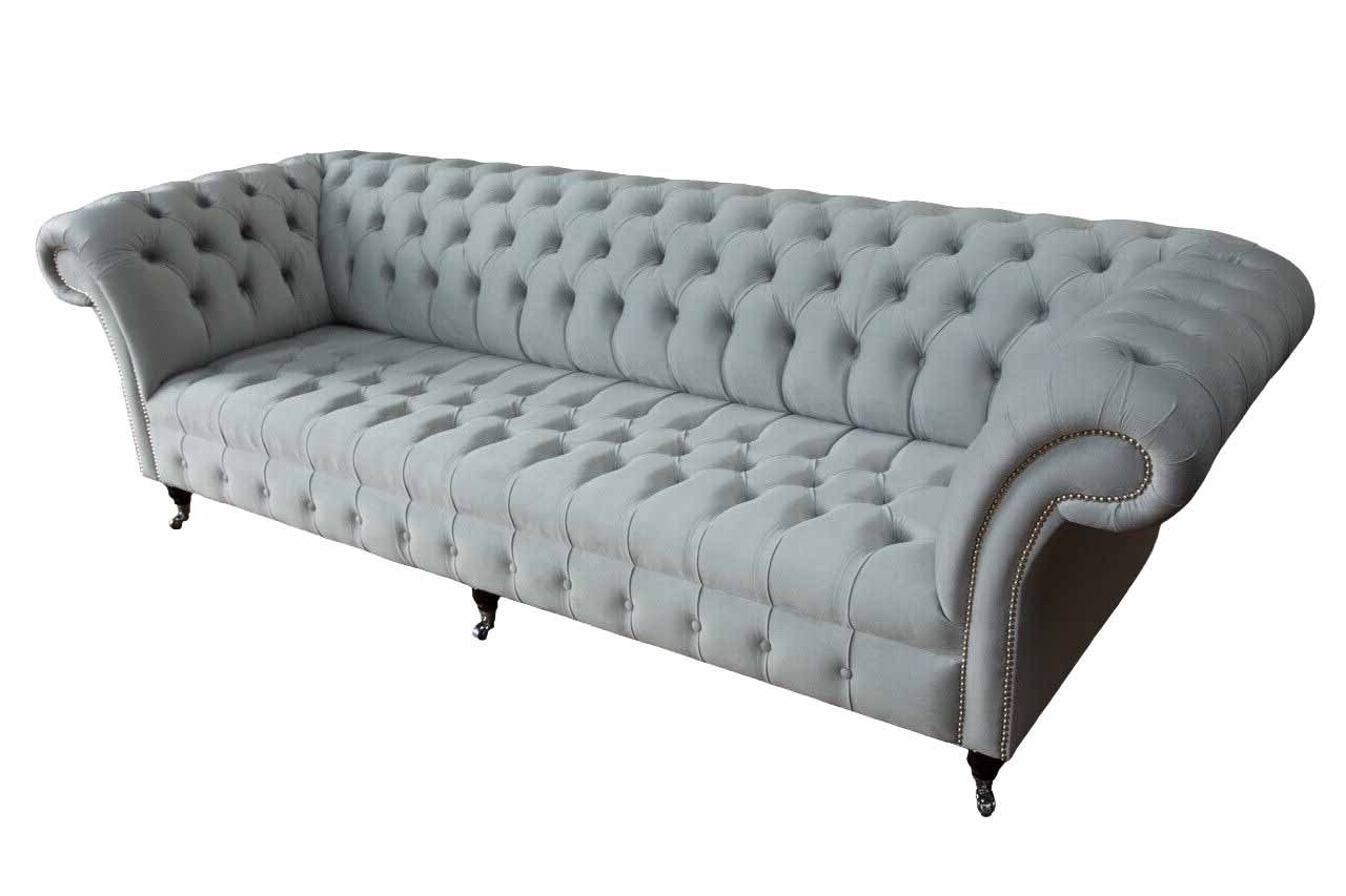 Wohnzimmer Chesterfield-Sofa, Sitzer JVmoebel Klassisch Sofas Chesterfield Design 4 Sofa