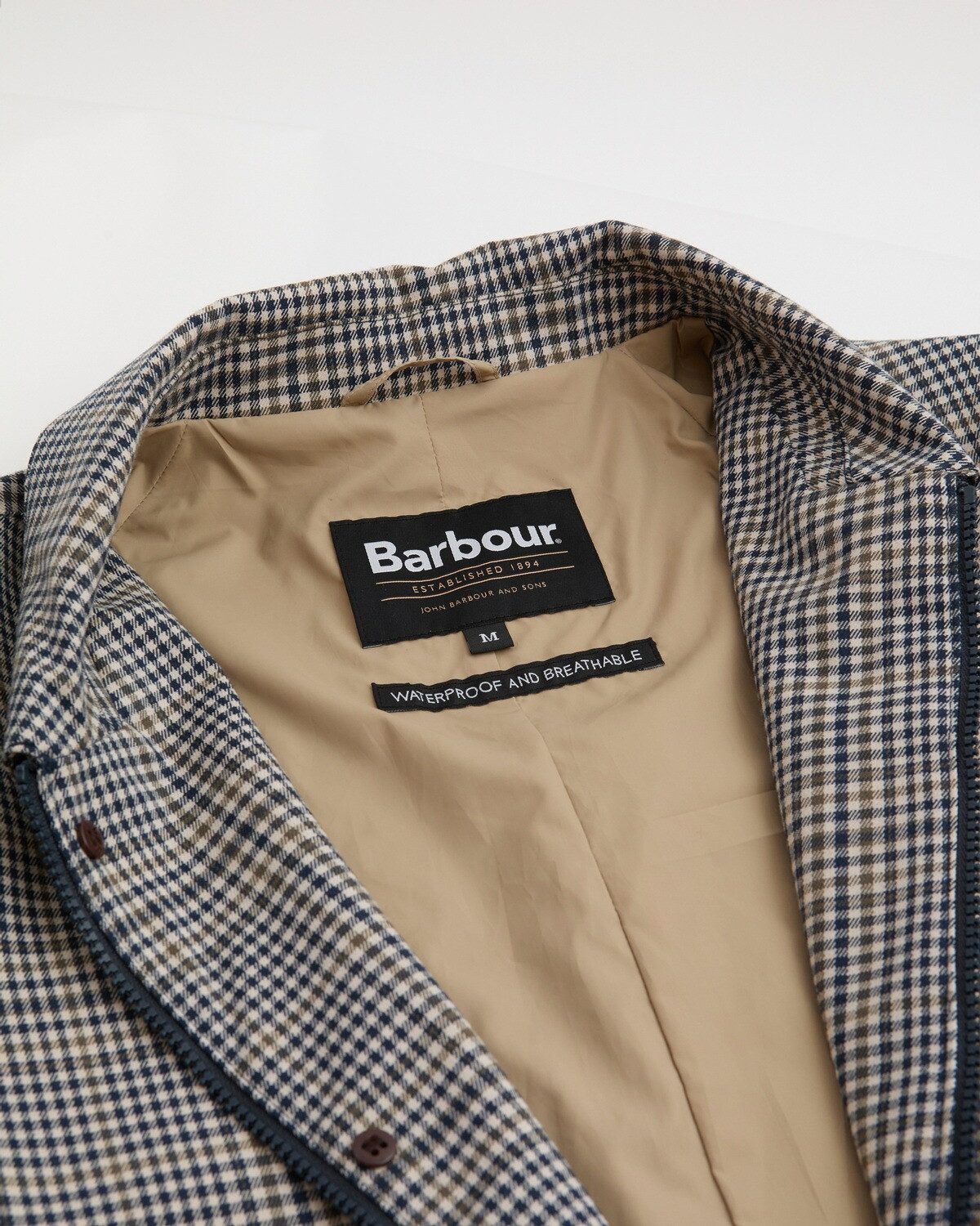 Barbour Funktionsjacke Jacke Check Rokig Waterproof