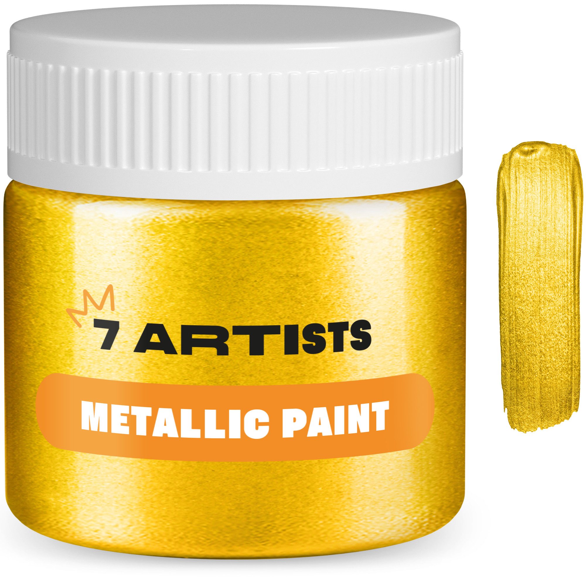 Acrylfarbe 7 Artists Acrylfarbe Metallic 50 ml