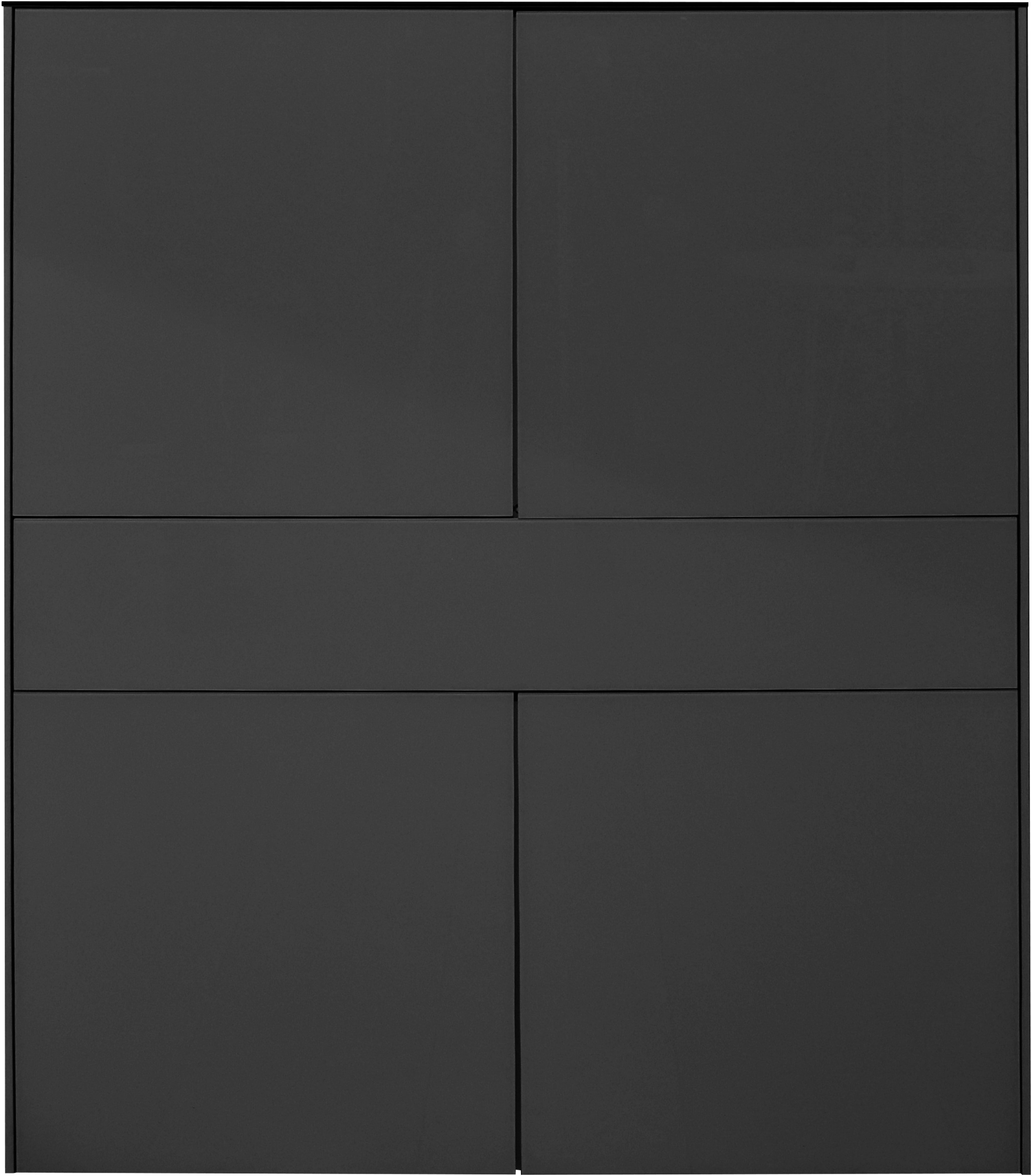 Mäusbacher Highboard Imola (OTTOs Choice), Mäusbacher Highboard, Breite 121 cm, mit Glasfront und Glasoberplatte
