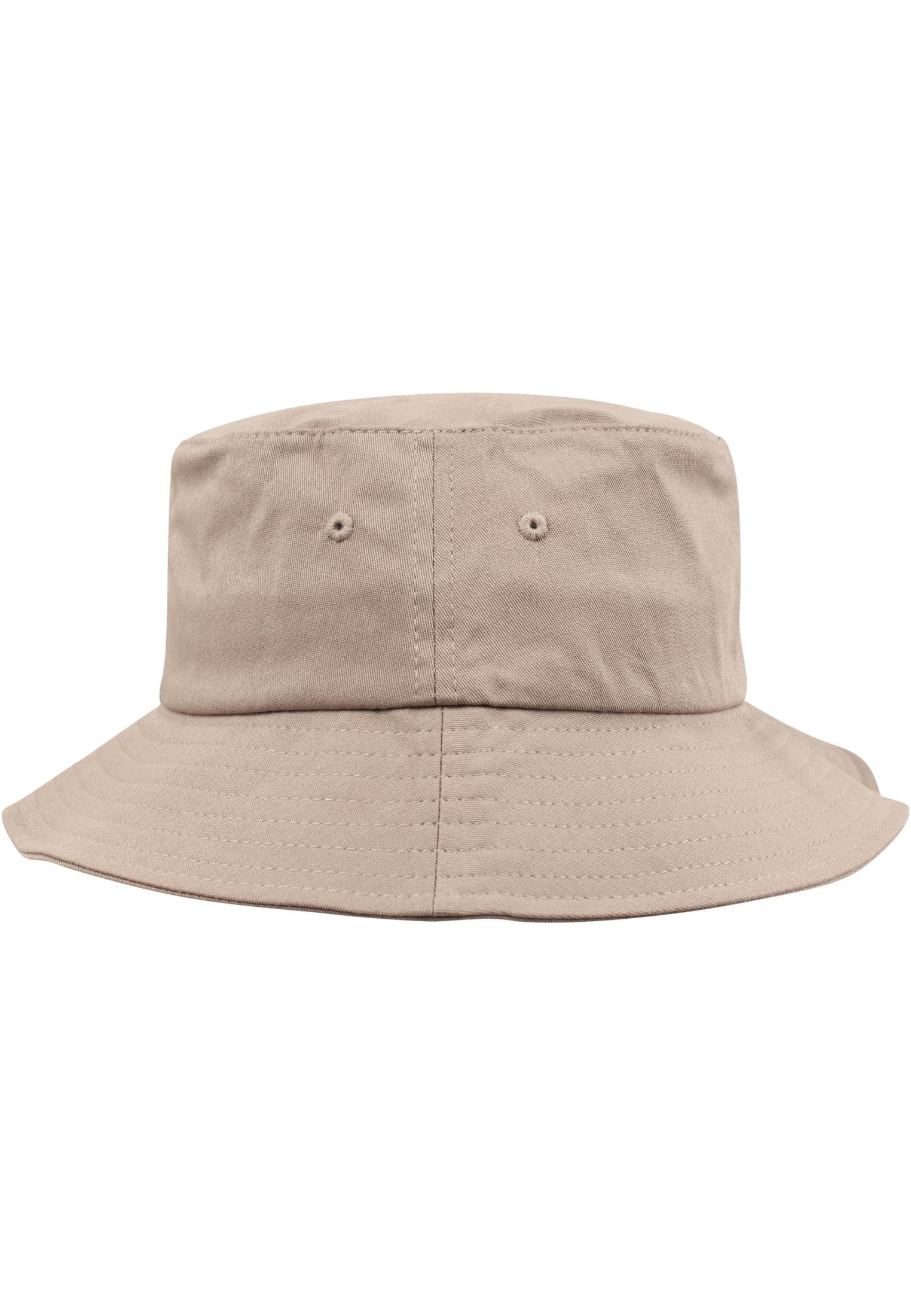 Flexfit Flex Cap Hat khaki Flexfit Bucket Cotton Accessoires Twill