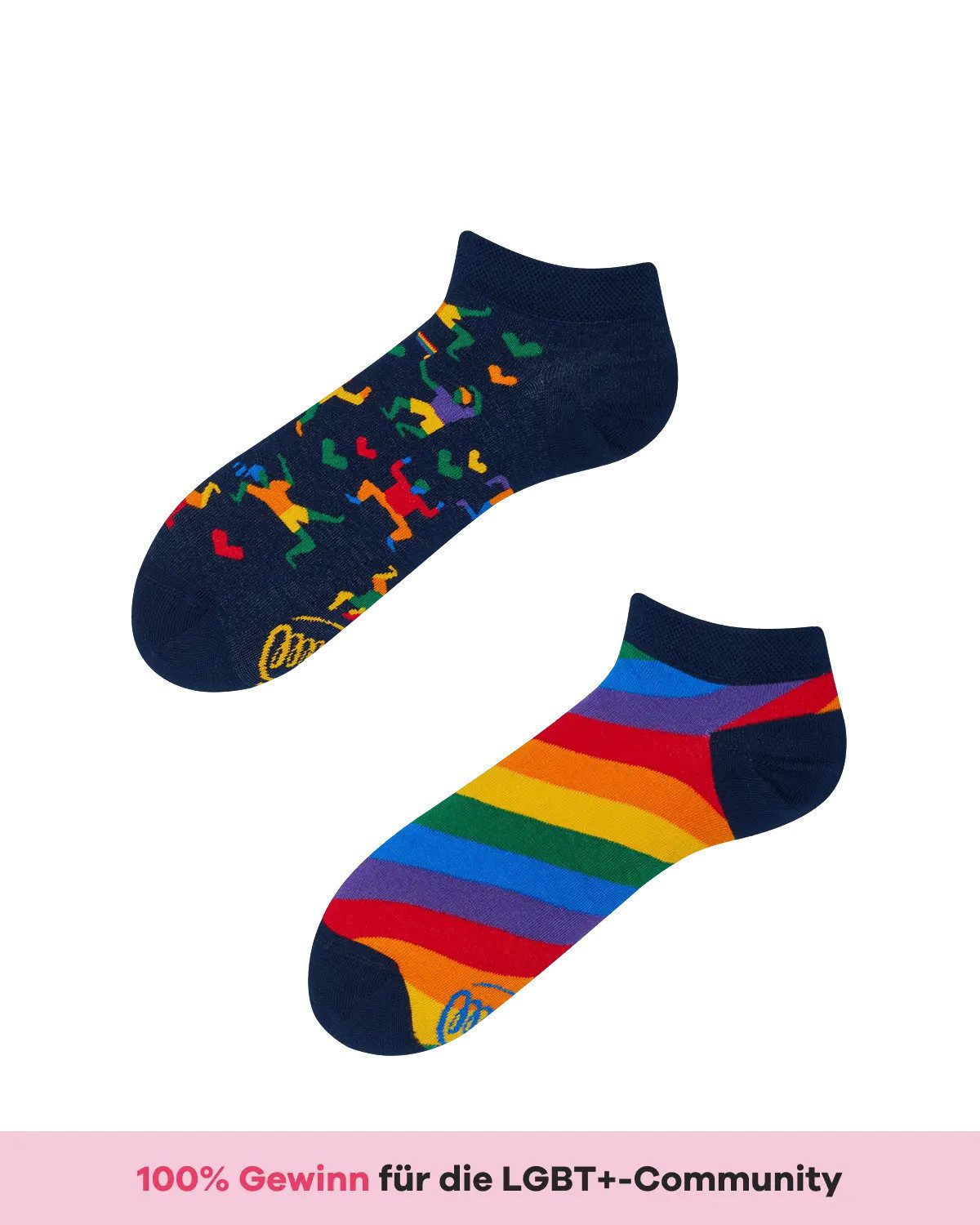 Sneakersocken Many Mornings Sneaker Over The Rainbow