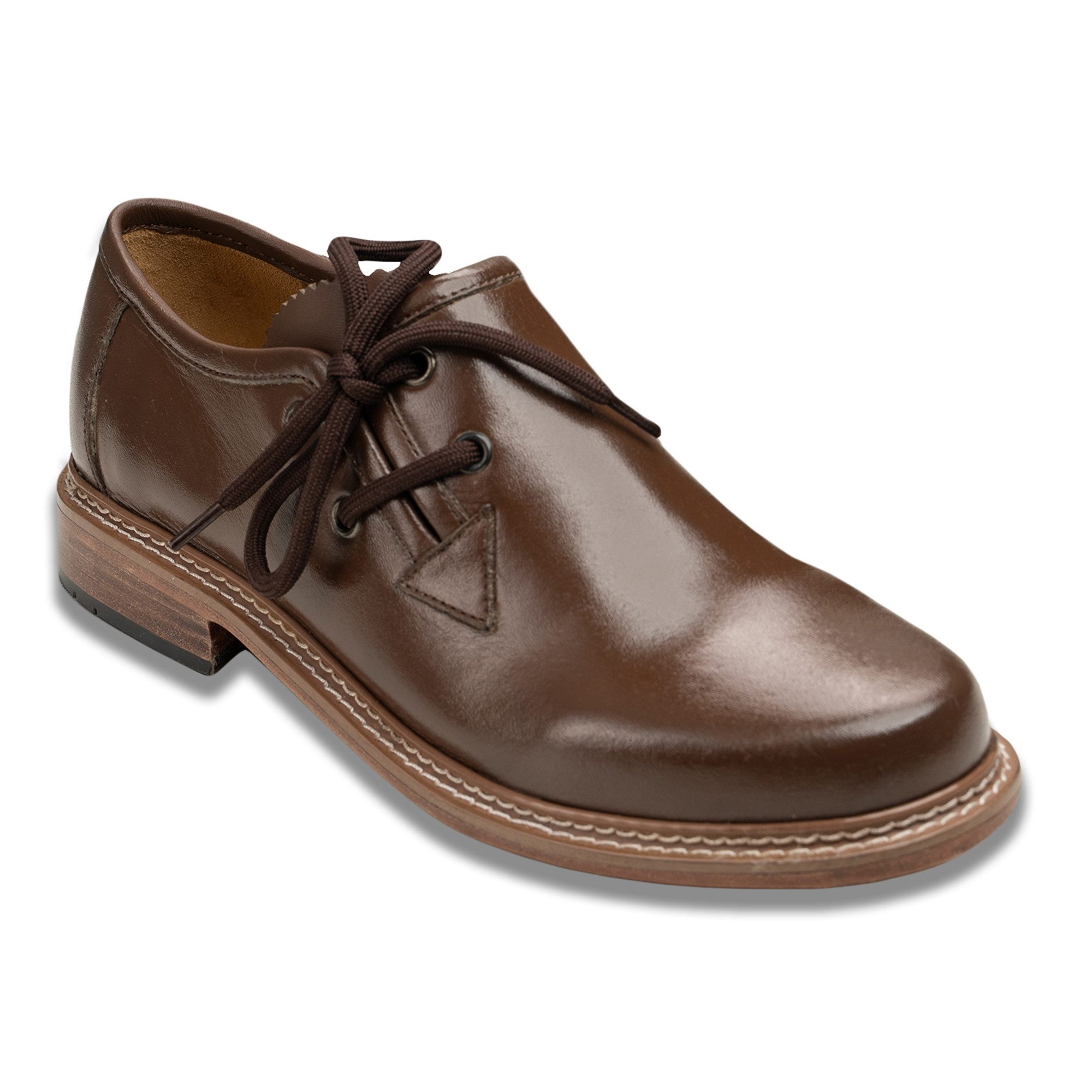German Wear GW1800-Tanz Haferlschuh Haferlschuhe mit Ledersohle Trachtenschuhe Schuhplattler Tanz schuhe