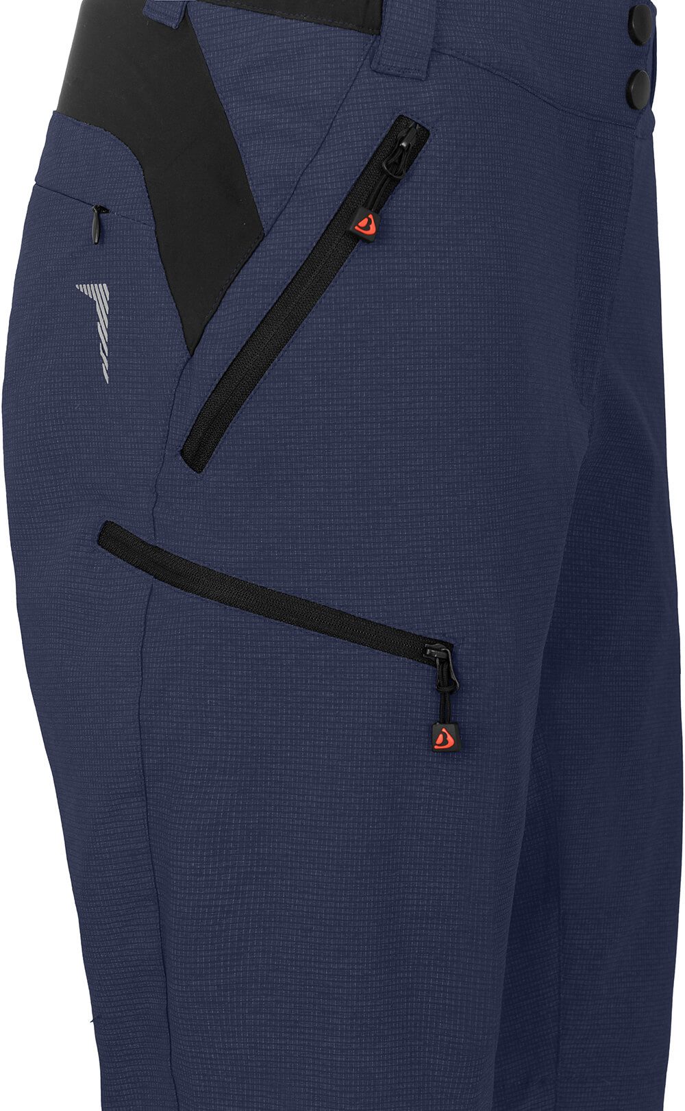 Bergson Outdoorhose VALLI Bermuda Damen Radshorts, robust, elastisch, Normalgrößen, peacoat blau