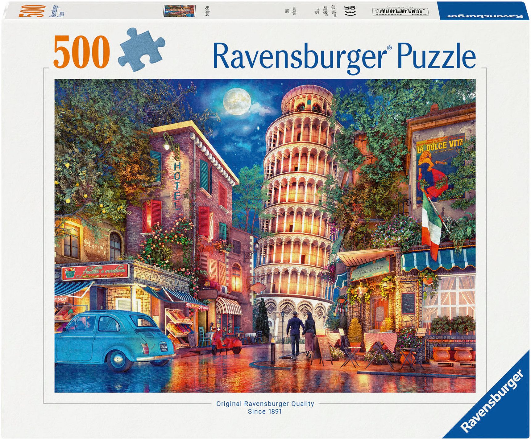 Ravensburger Puzzle Abends in Pisa, 500 günstig online kaufen
