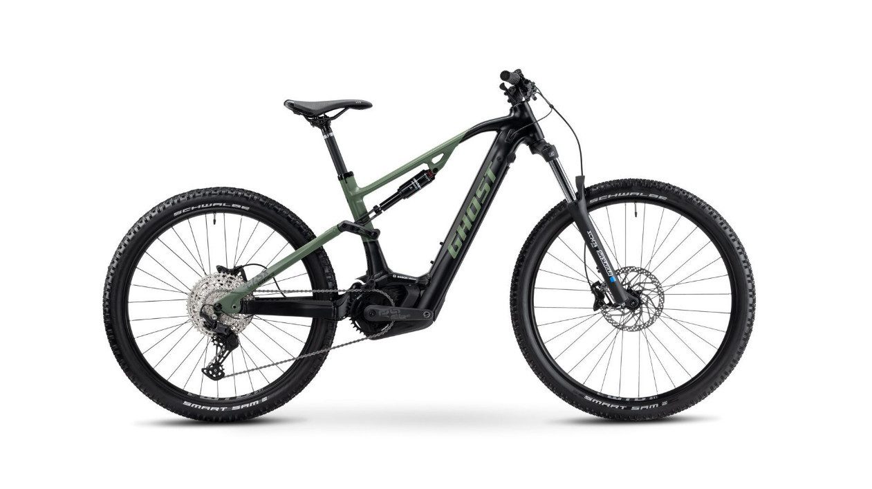 Ghost E-Bike Ghost E-ASX 130 Essential, 11 Gang Shimano Deore, Mittelmotor, 625 Wh, Fullsuspension