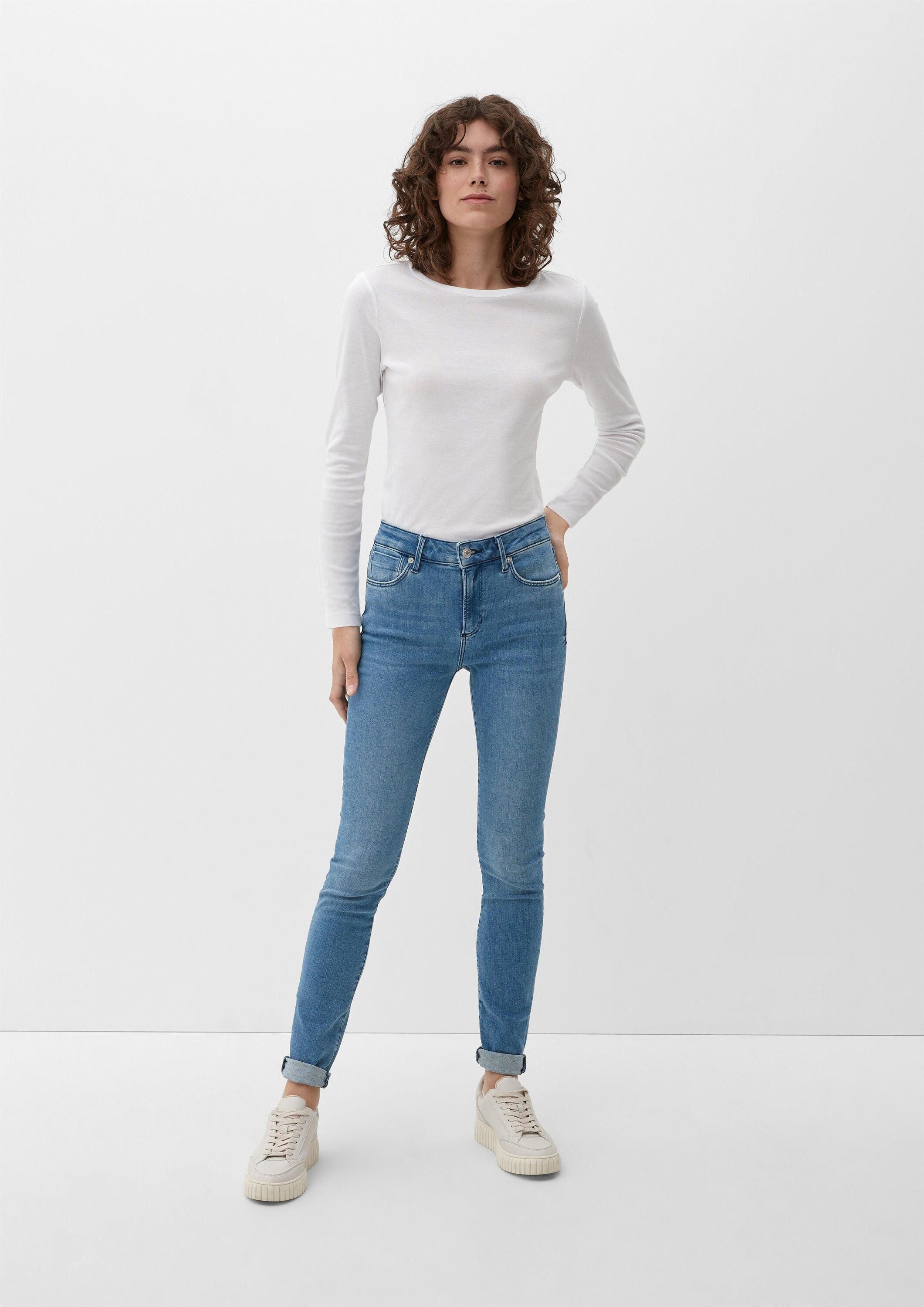 s.Oliver Skinny-fit-Jeans Jeans-Hose IZABELL Jeans Izabell / Skinny Fit / Mid Rise / Skinny Leg