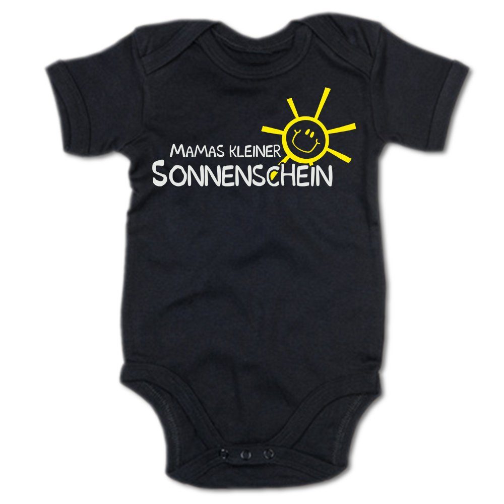 G-graphics Kurzarmbody Mamas kleiner Sonnenschein Baby Body mit Spruch / Motiv / Aufdruck • zum Muttertag
