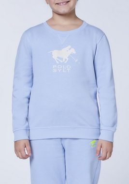Polo Sylt Sweatshirt mit glitzerndem Labelprint