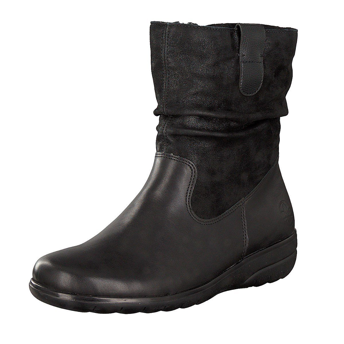 Rieker Damen Boot schwarz Ankleboots