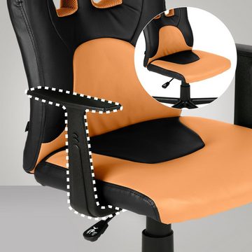 CLP Gaming Chair Fun, Kinder-Bürostuhl, mit abnehmbaren Armlehnen