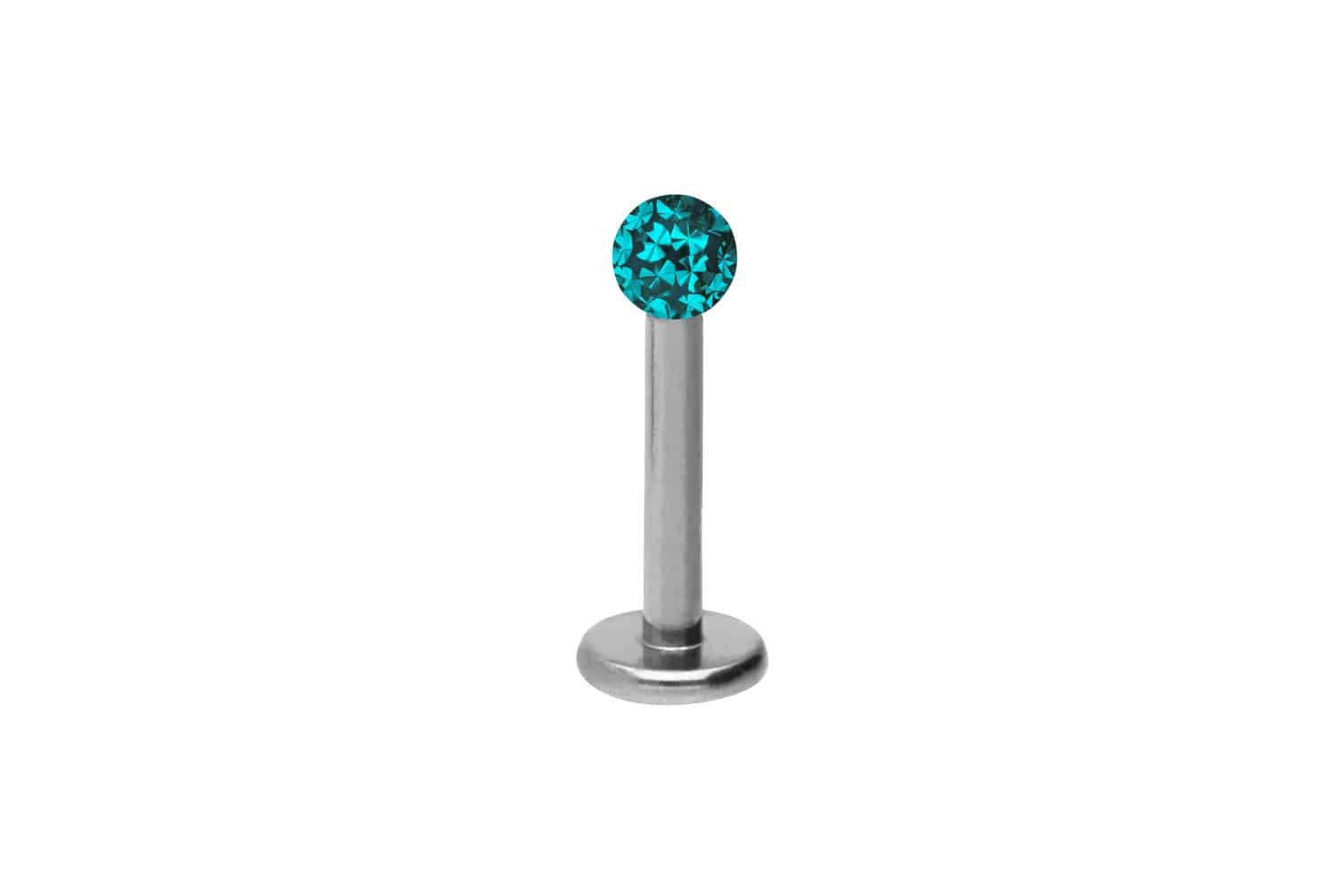 PIERCINGLINE Piercing-Set Titan Labret EPOXY-KUGEL (Labrets günstig online kaufen