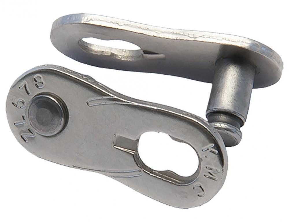 Fahrradkette KMC Z1eHX EPT Wide 1s Missing Link 1-fach silber - haltbare Kette in m