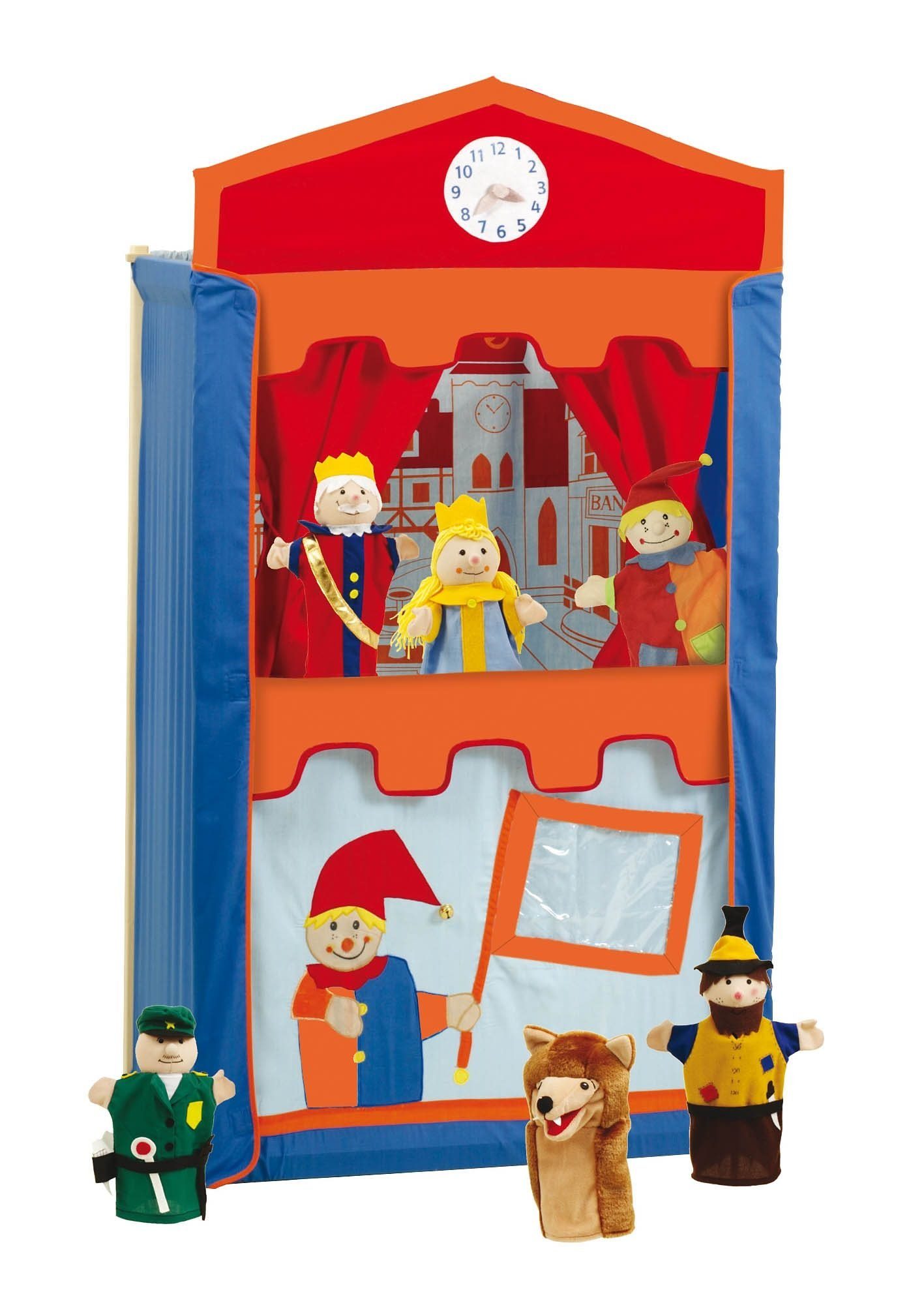 roba® Kasperletheater (Set, 7-tlg., inkl. Handpuppen) günstig online kaufen