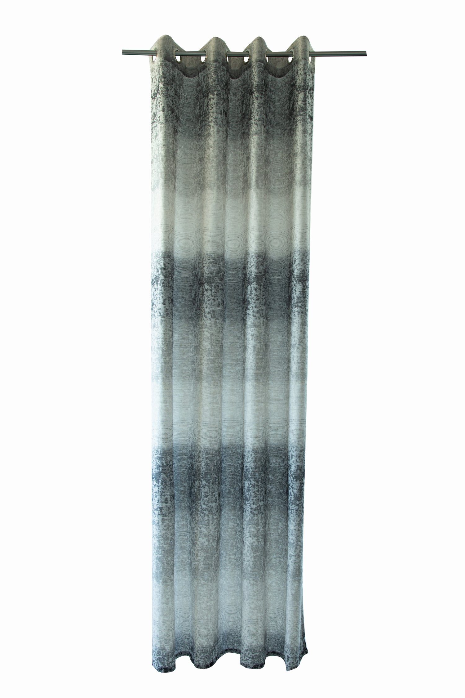 Vorhang, HOMING, Ösenschal Freya 140x245cm Farbe: anthrazit