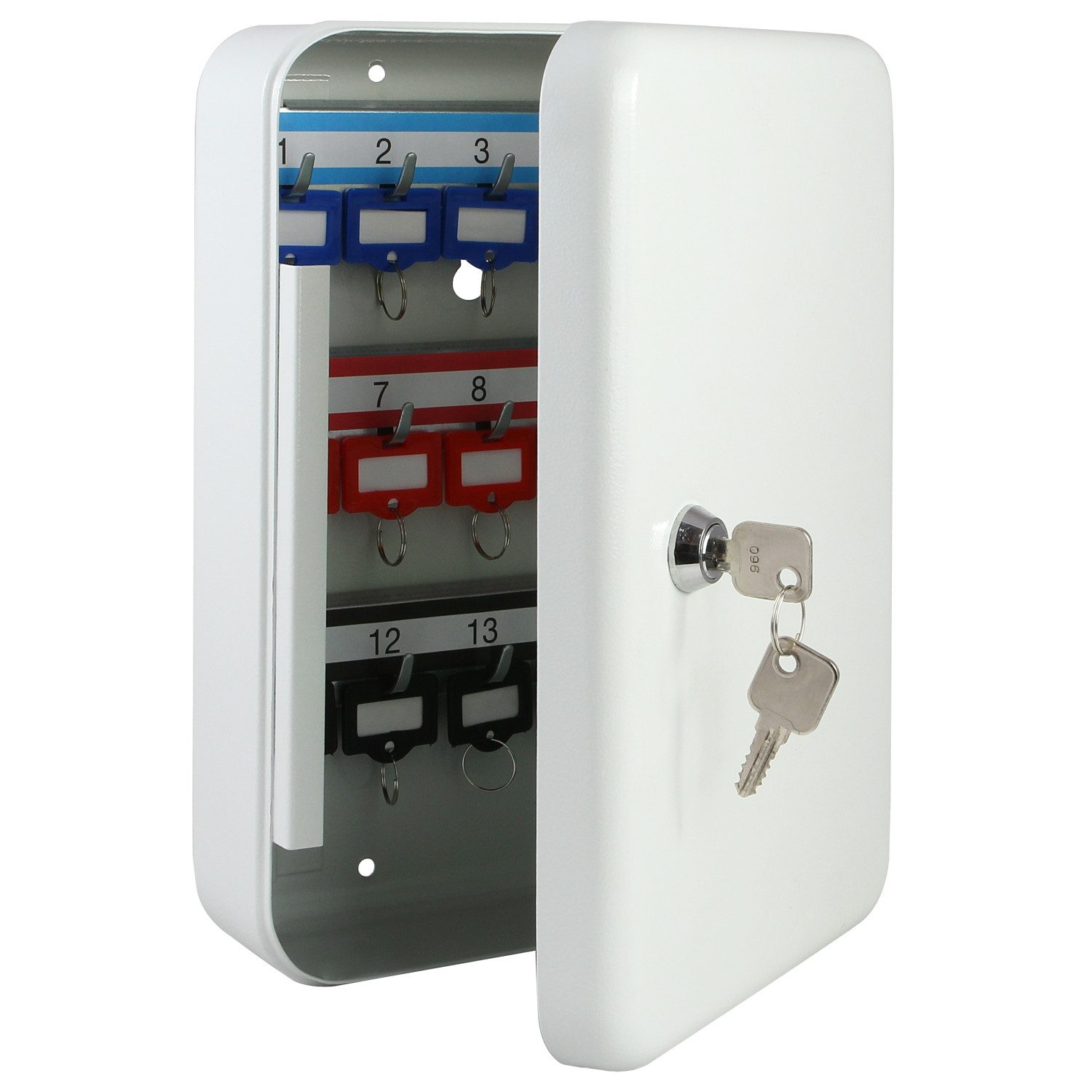 HMF Schlüsselkasten Schlüsselkasten abschließbar Schlüsselschrank (inkl. Sc günstig online kaufen