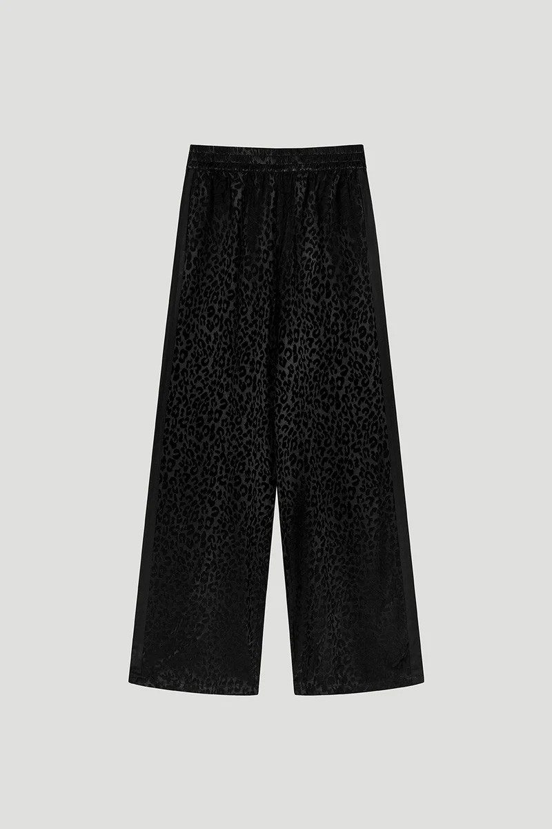 OH APRIL 5-Pocket-Hose Saela Trackpants Leo Black