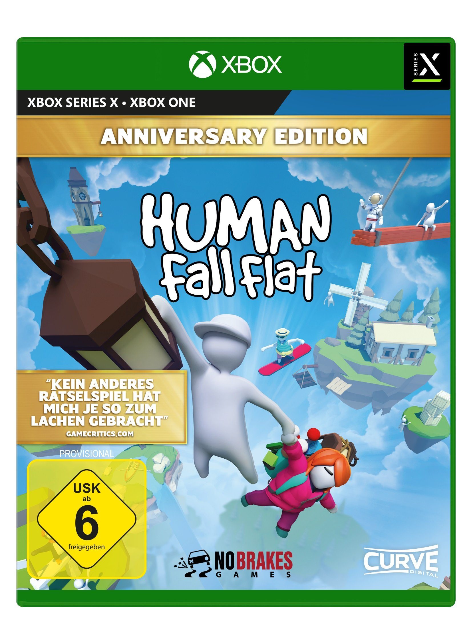 Human Fall Flat Anniversary Edition Xbox One, Xbox Series X