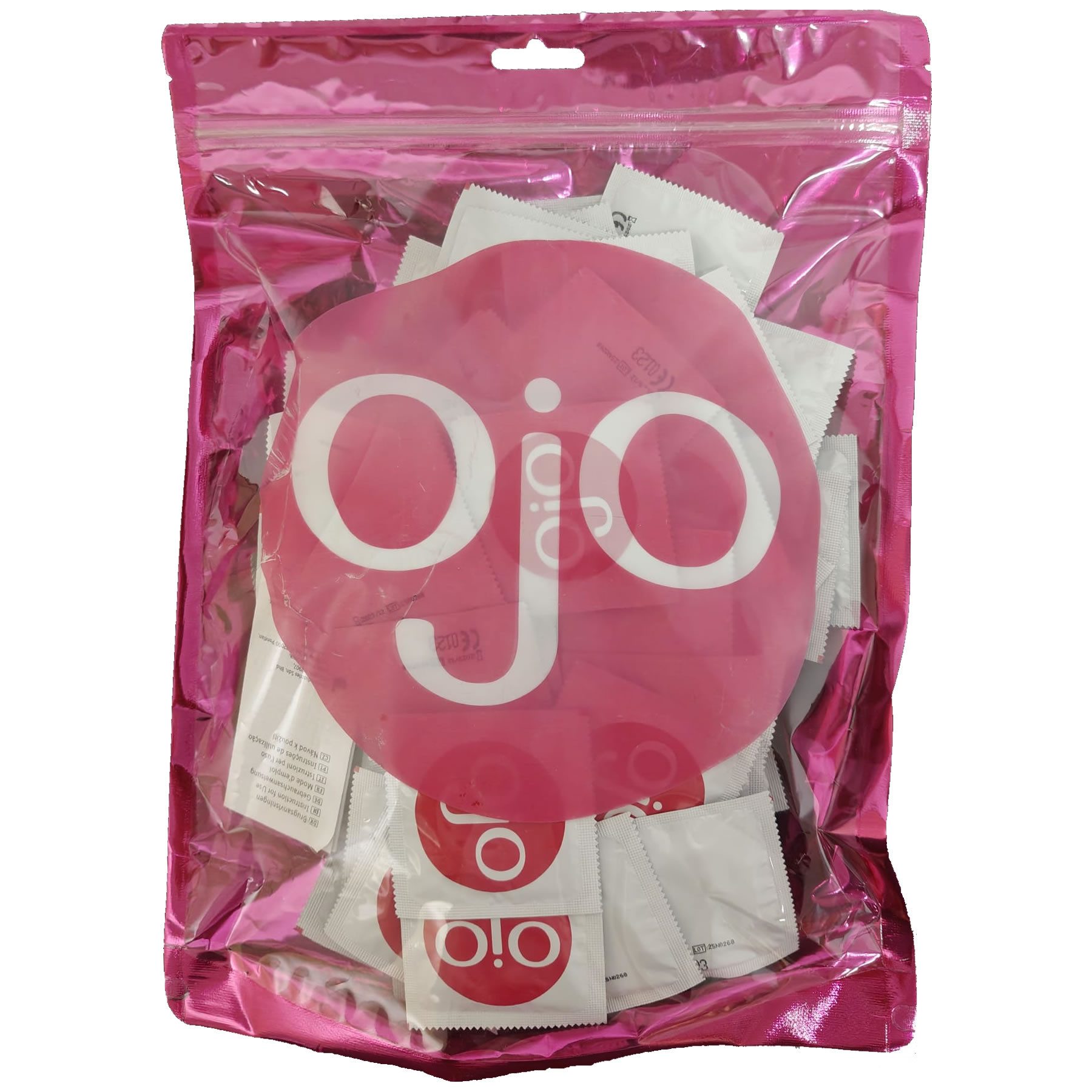 OJO Kondome Pleasure Treasure Packung mit, 100 St., Standard Basic Condoms
