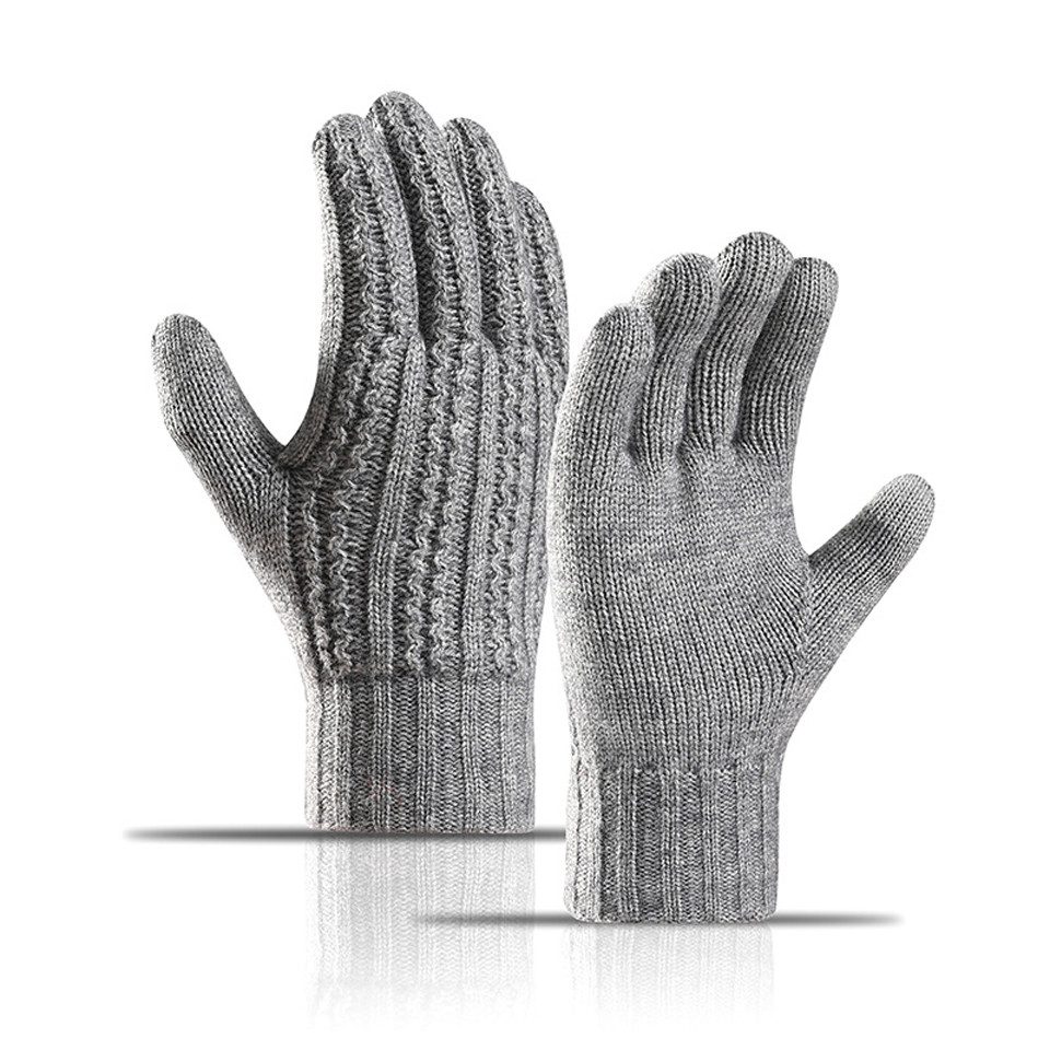 Coonoor Strickhandschuhe Winter Strickhandschuhe, Touchscreen elastische Handschuhe