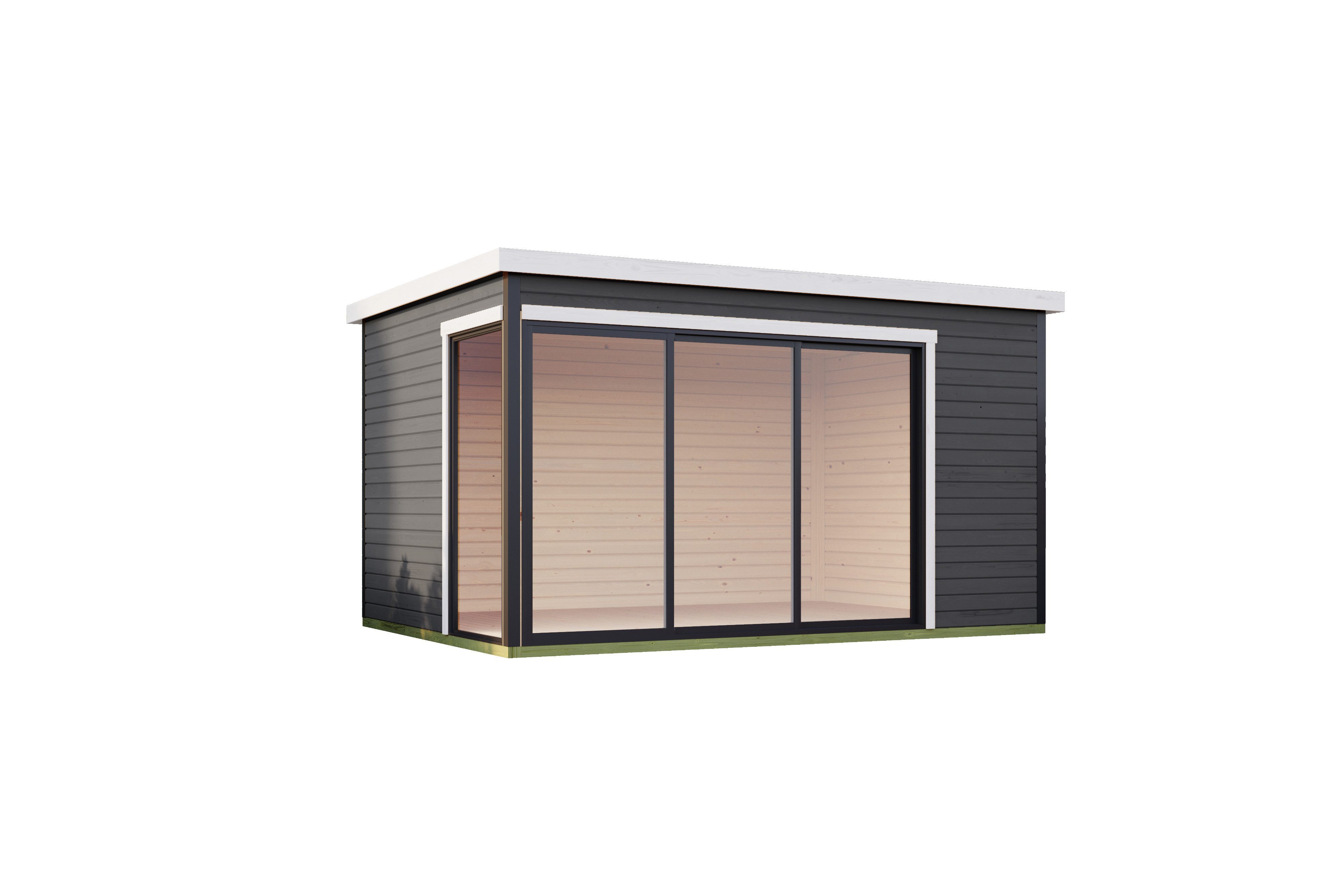 Nordic Holz Gartenhaus AUSTIN 6, BxT: 439,6x319,6 cm
