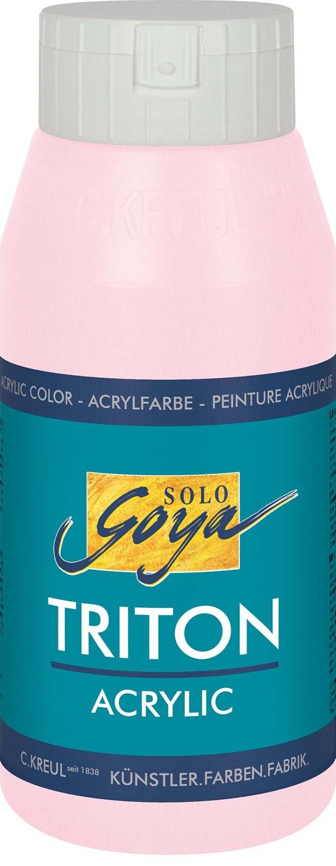 Kreul Goya Acrylic, Triton Acrylfarbe Solo ml 750 Hellrosa