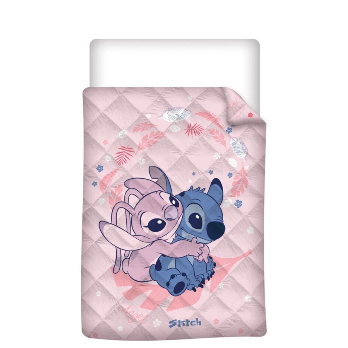 Aymax sprl Bettbezug Lilo & Stitch Bettbezug 140x200 cm 100 % Polyester