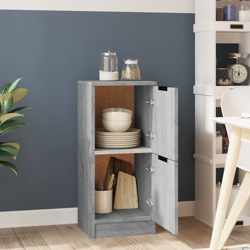 vidaXL Sideboard Sideboard Grau Sonoma 30x30x70 günstig online kaufen