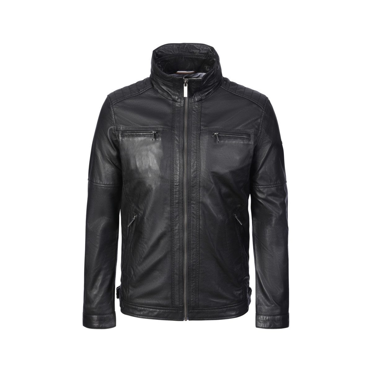 bugatti Lederjacke Toulouse Herren Bomberjacke, Freizeitjacke, Blazer, Pufferjacke, Übergangsjacke