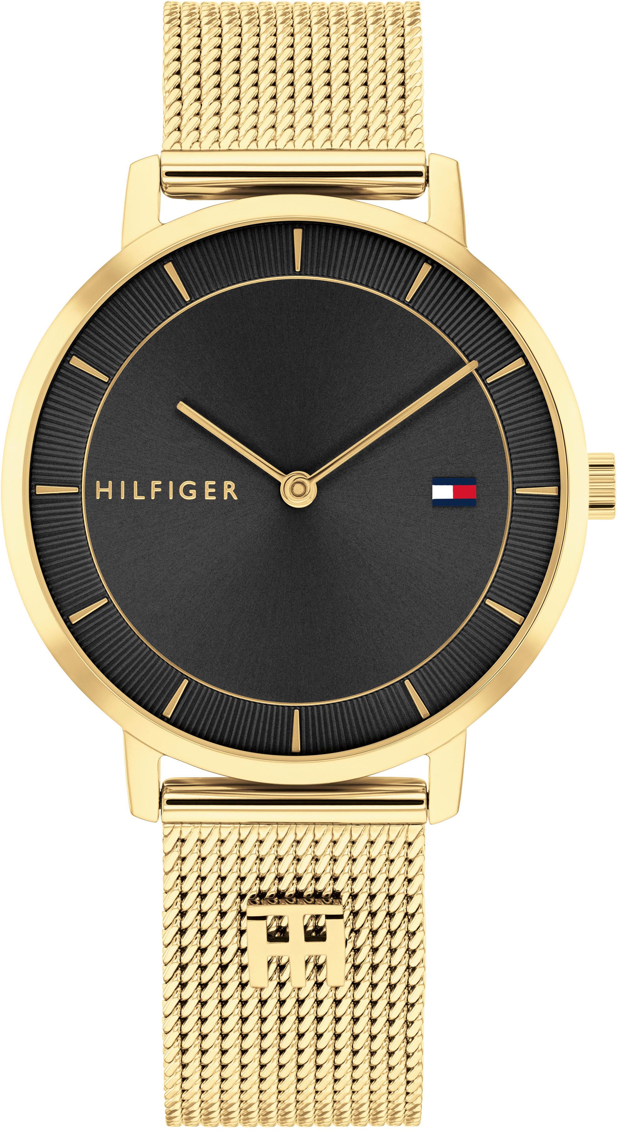 Tommy Hilfiger Quarzuhr TEA 1782739, Armbanduhr, Damenuhr, Edelstahlarmband günstig online kaufen