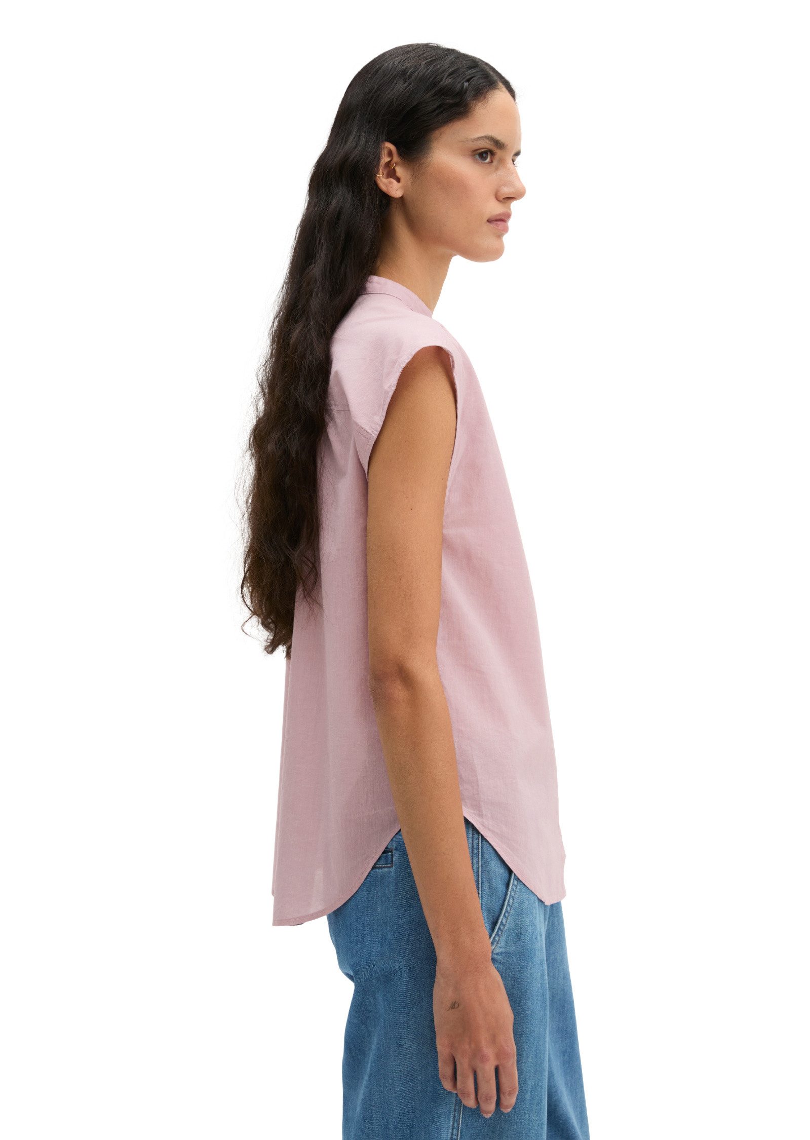 Marc O'Polo Blusentop aus Baumwoll-Chambray