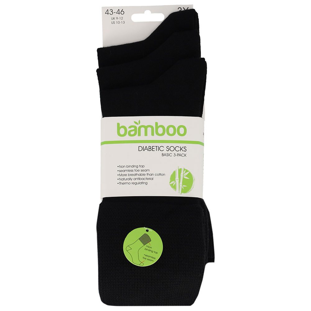 Apollo Diabetikersocken 3er Pack (3-Paar, 3) mit temperaturregulierender Funktion