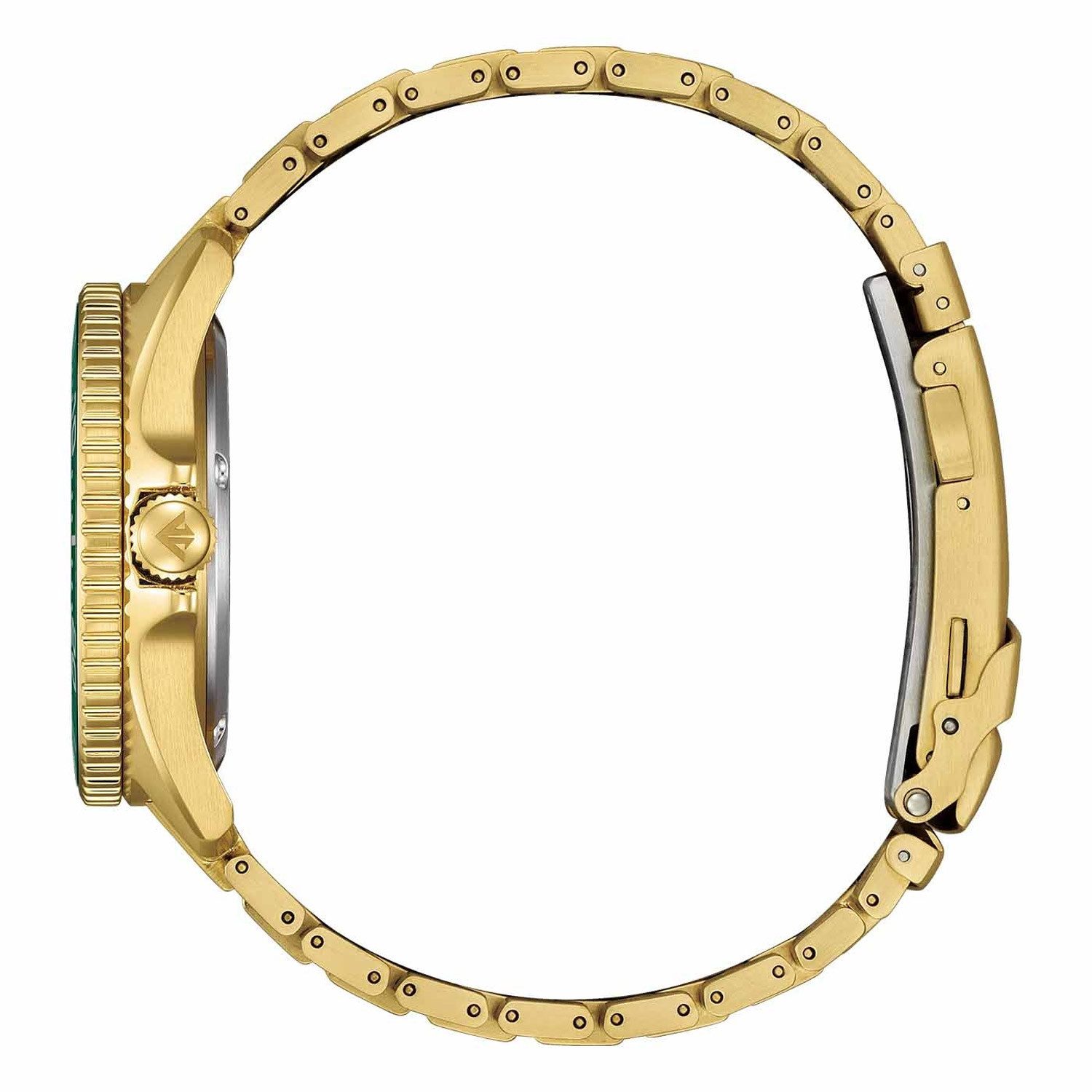 Citizen Solaruhr BN0262-59W, Promaster Eco-Drive Herrenuhr 20 bar Goldfarben/Grün