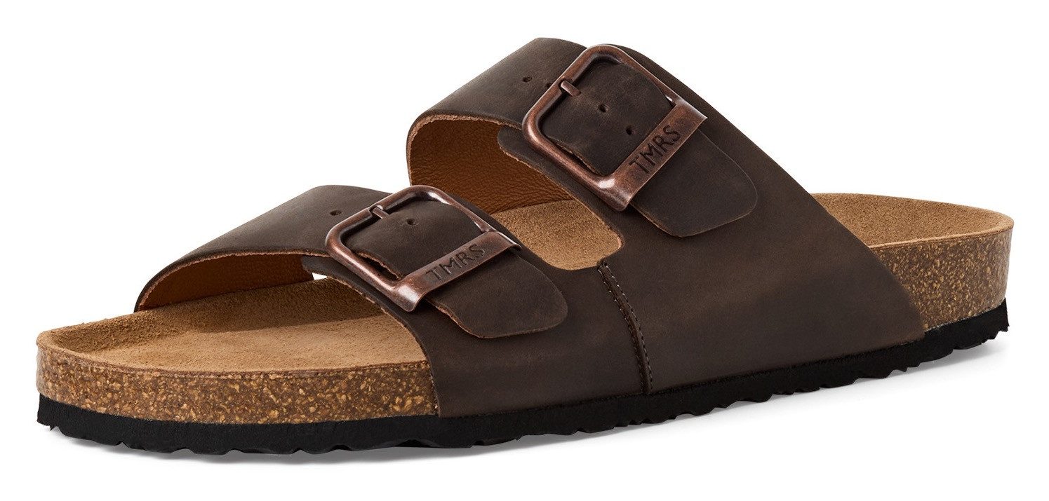 Tamaris Pantolette Hausschuh, Bequemschuh mit Logo-Schriftzug, für Herren