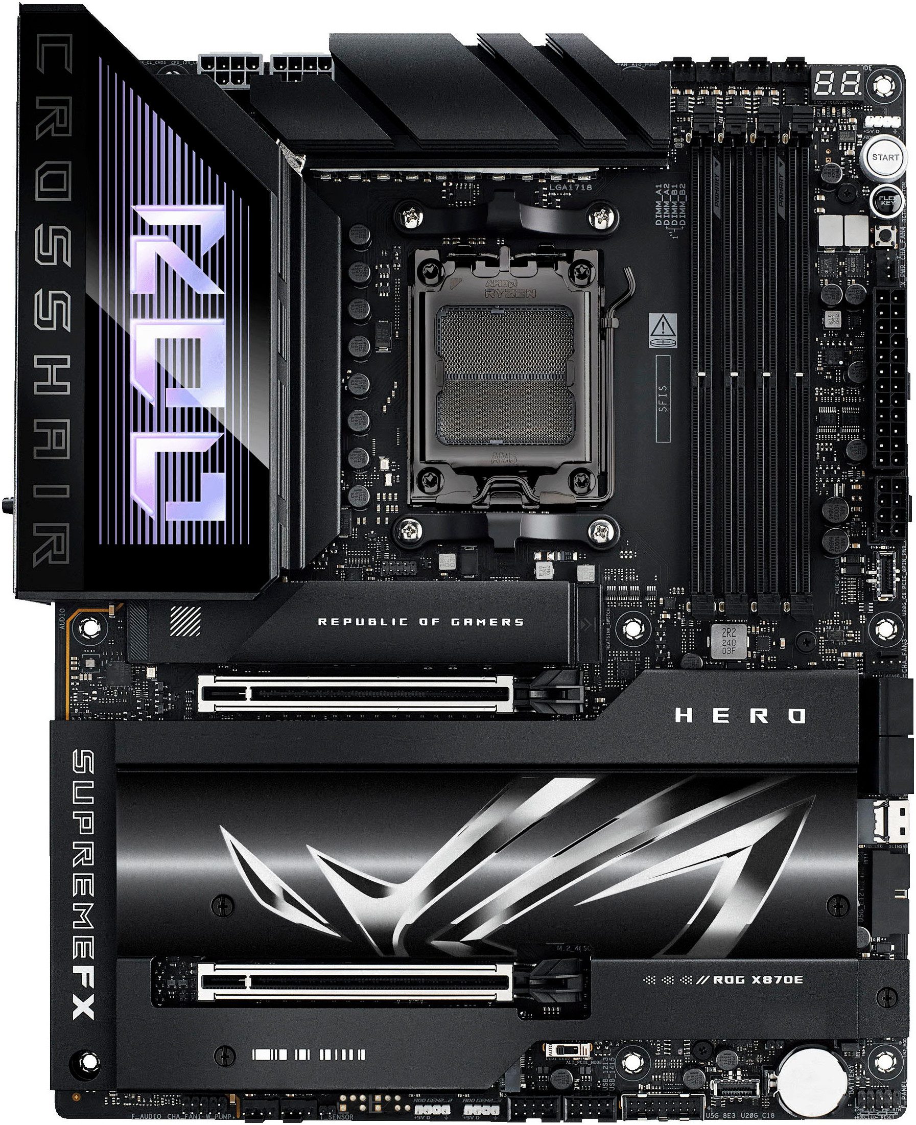 Asus ROG CROSSHAIR X870E HERO Mainboard