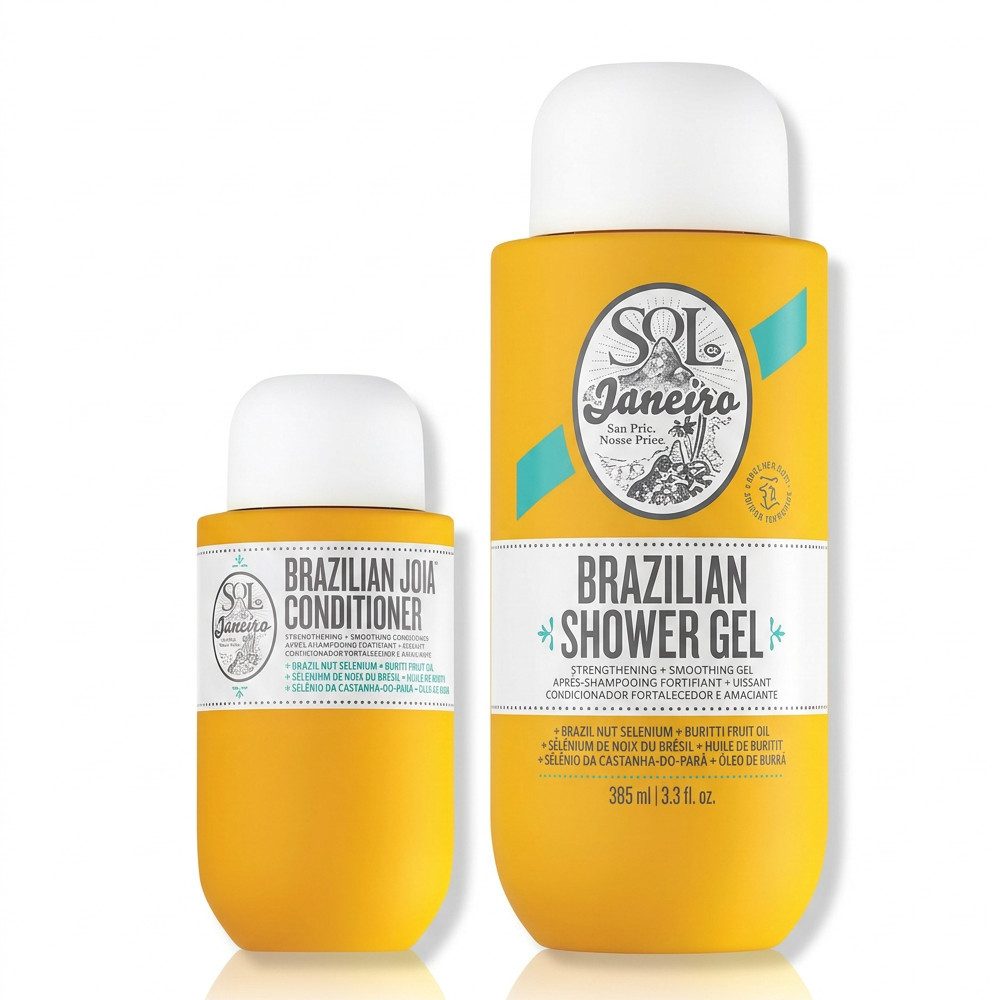 Sol de Janeiro Haarshampoo Sol de Janeiro Brazilian Joia Conditioner und Shower Gel Duo, Pflege Duo für duftende Haar und Körper Routine