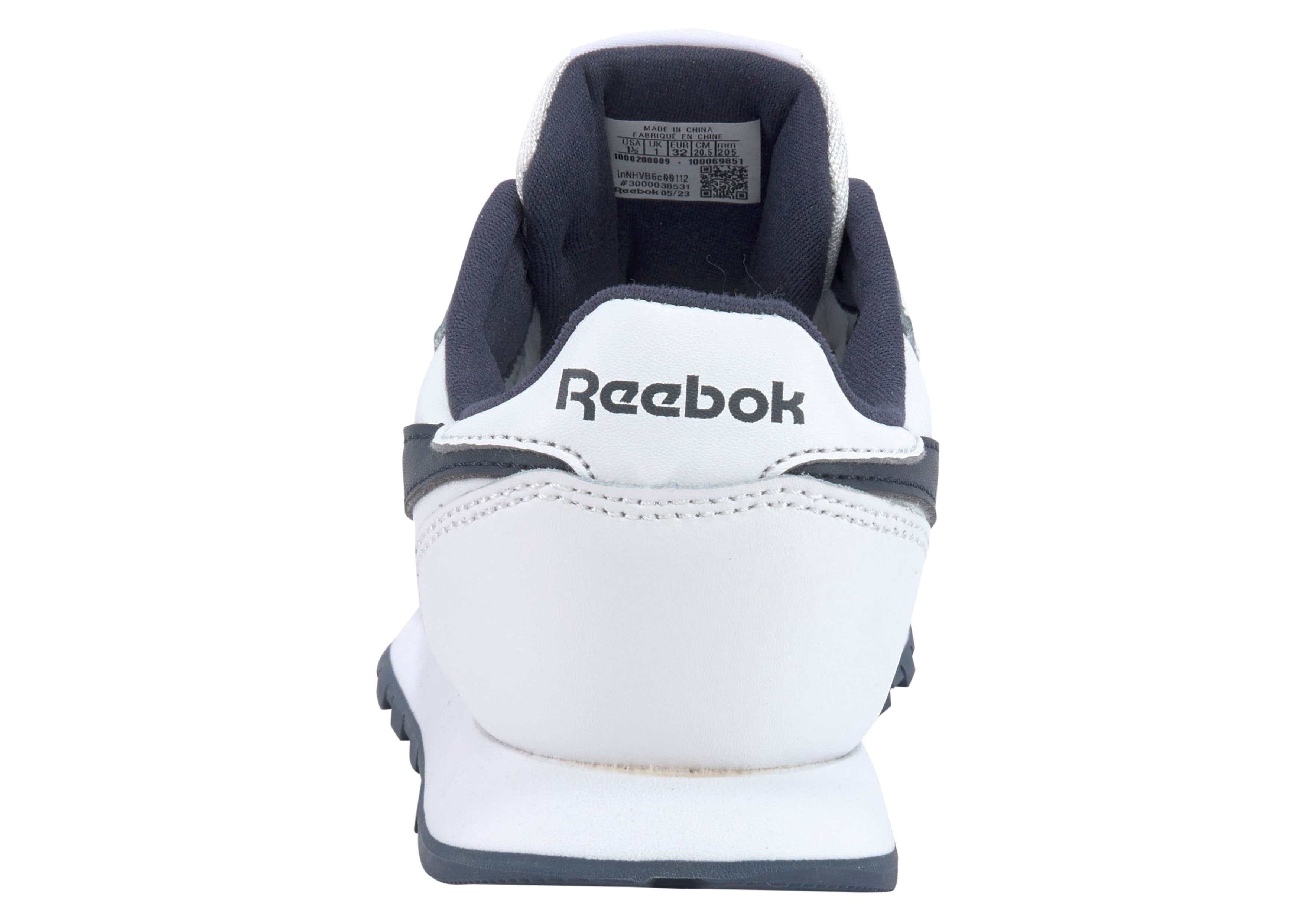 CLASSIC Classic weiß-navy Sneaker LEATHER Reebok