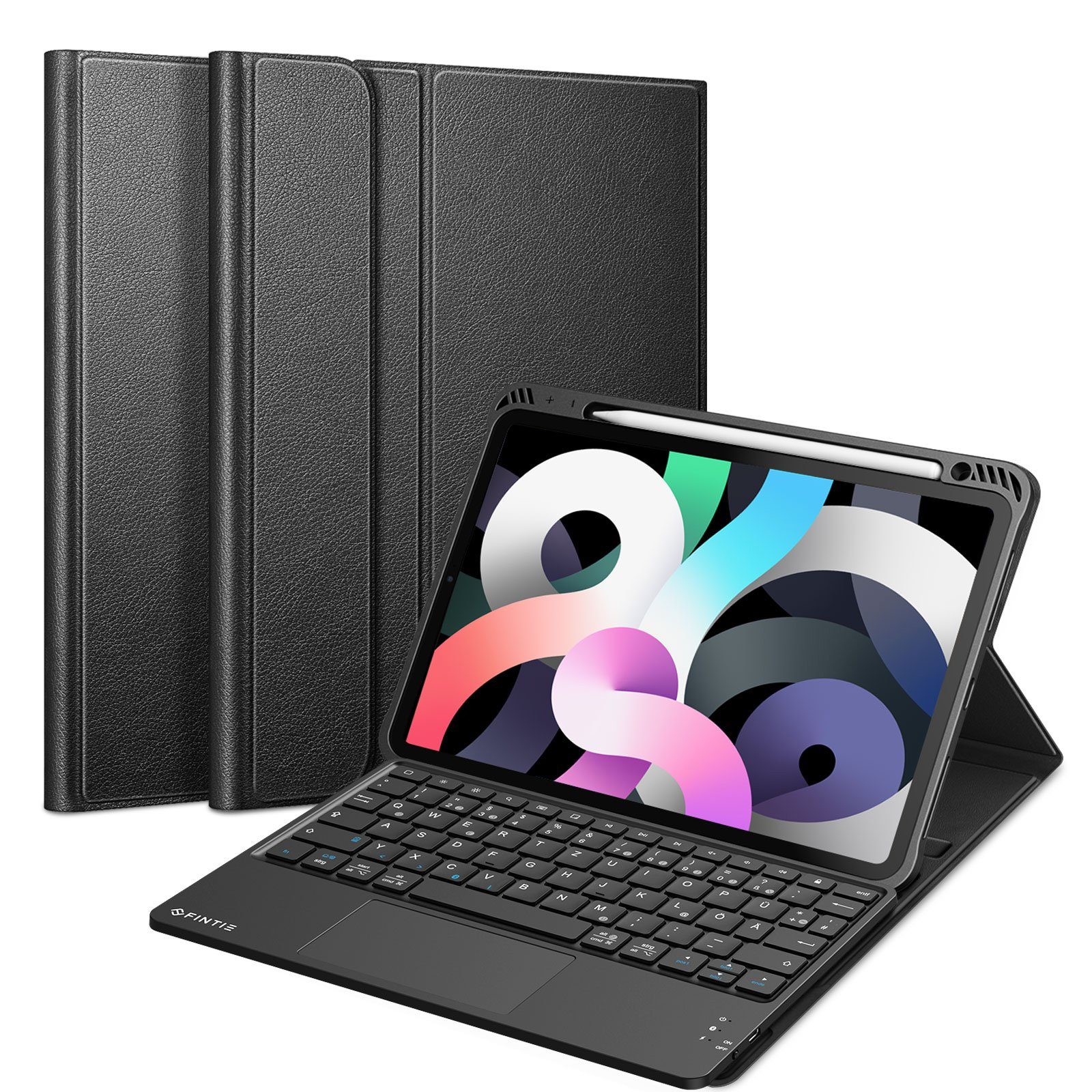ᐅ Fintie TabletHülle Tastatur Hülle für iPad Air 5. Generation 2022