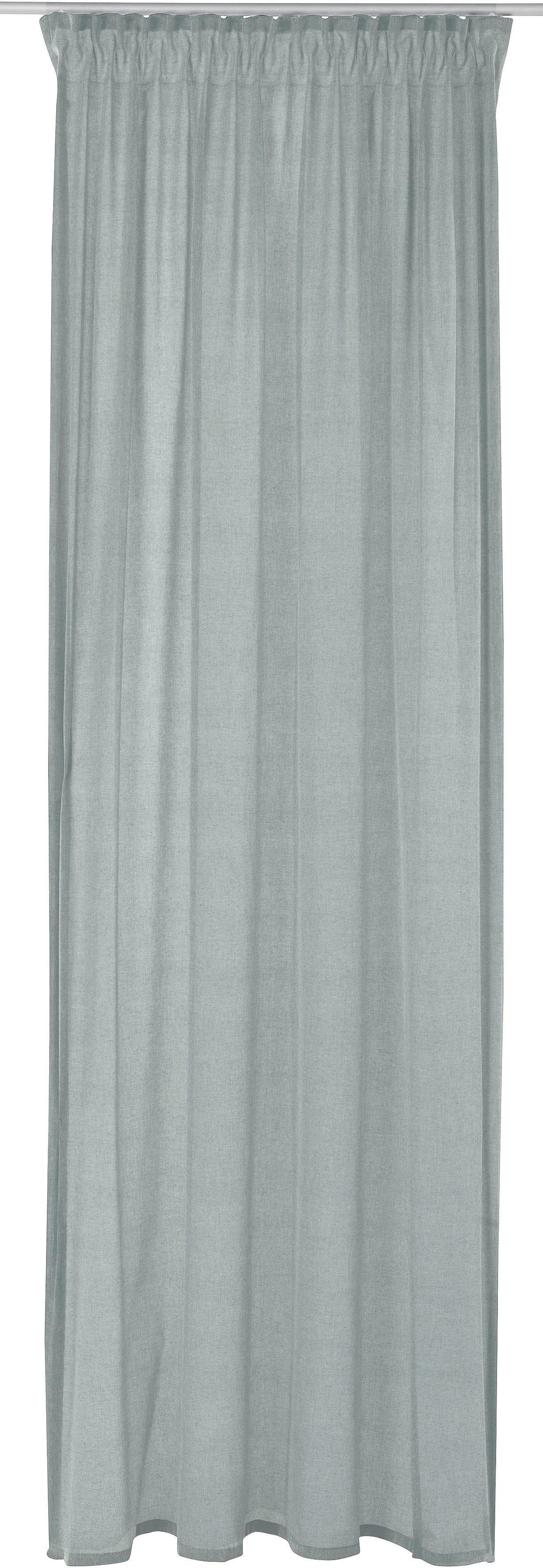 Vorhang Lanea, LeGer Home by Leinenoptik, Gercke, St), halbtransparent, (1 1 Schal, mint Multifunktionsband Größen Lena verschiedene