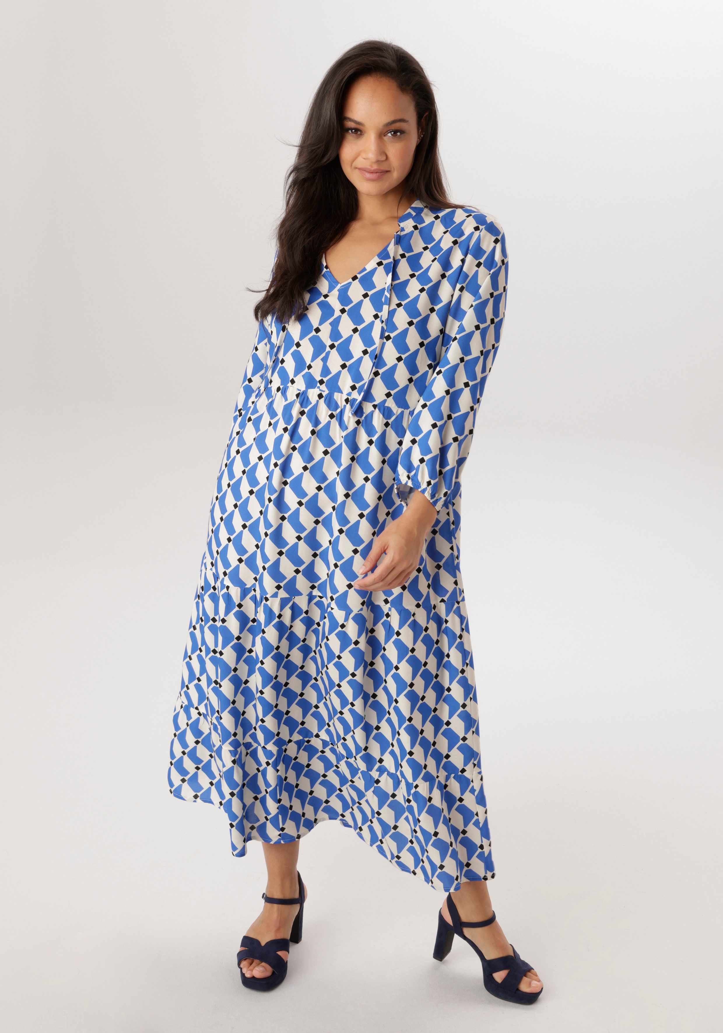 Aniston PLUS Maxikleid in trendigem Dessin - NEUE KOLLEKTION. € 59,99, (€ 59,99 pro 1 Stk).