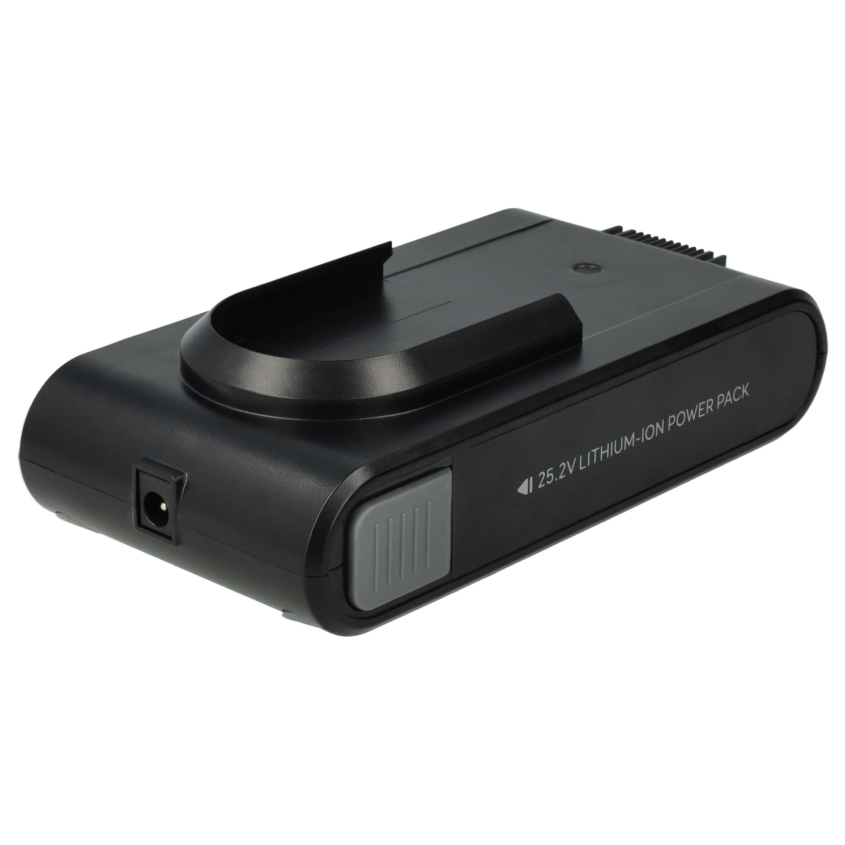 vhbw Akku Ersatz für Eufy T2501 7INR19/65 für Staubsauger / Staubsauger-Akku Akku Li-Ion 2500 mAh (25,2 V, 1 St), Leistungsfähiger Austausch-Akku für Ihren Staubsauger